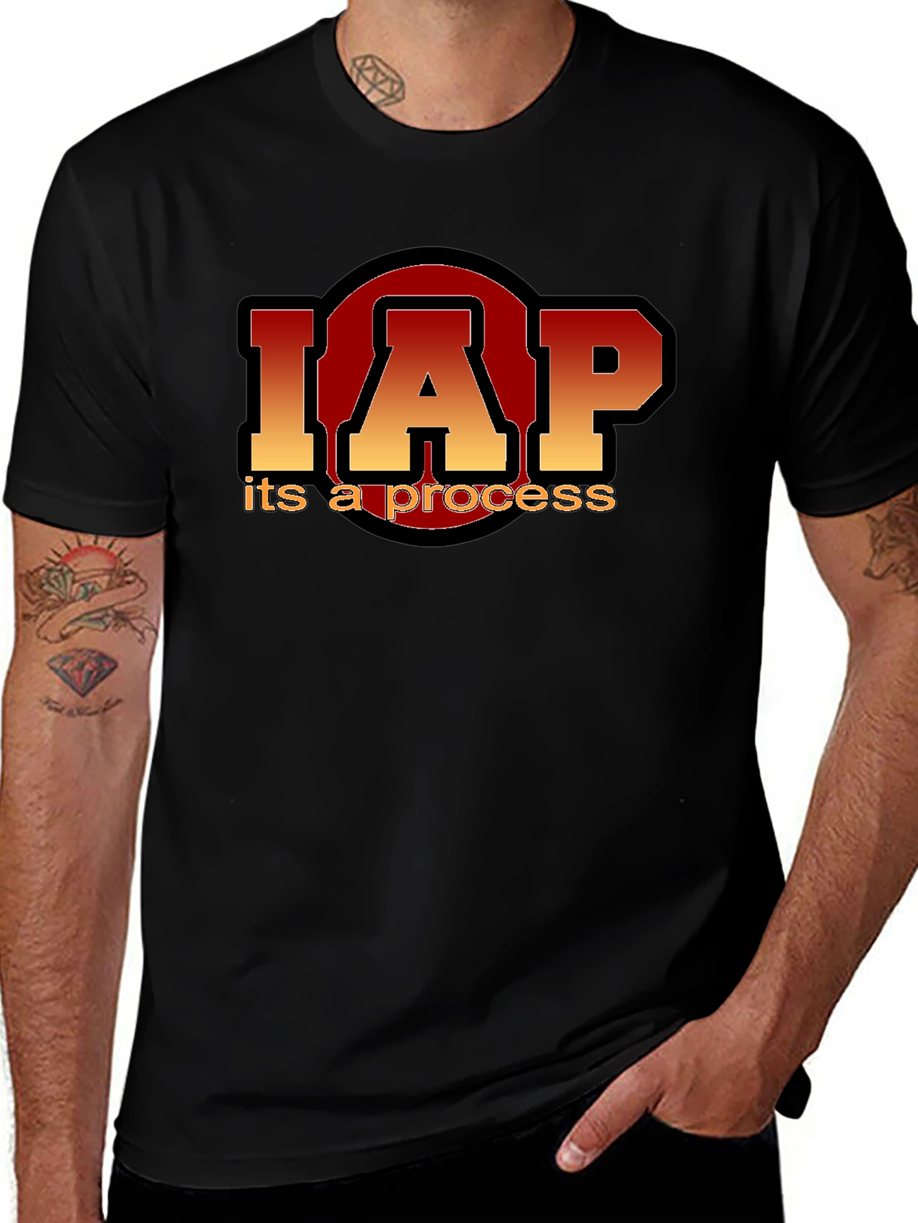 Variant 17 of IAP It's A Process Graphic Tee