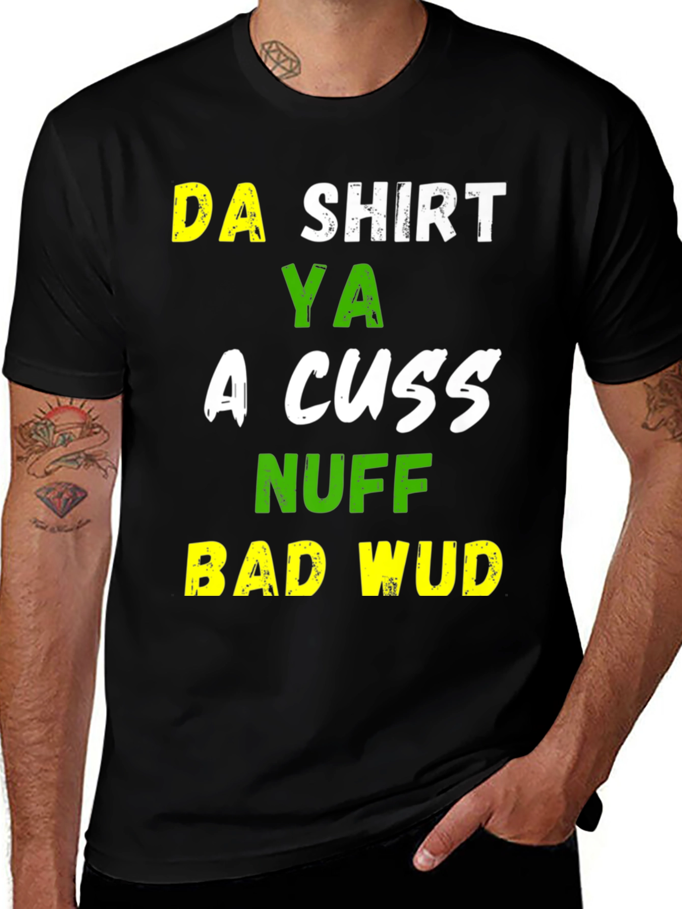 Variant 24 of Funny Da Shirt Ya A Cuss T-Shirt