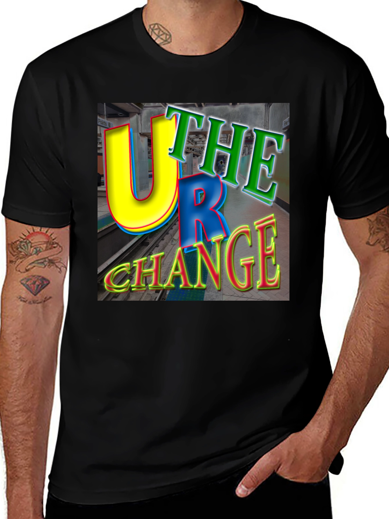 Variant 17 of U R The Change Graphic Tee