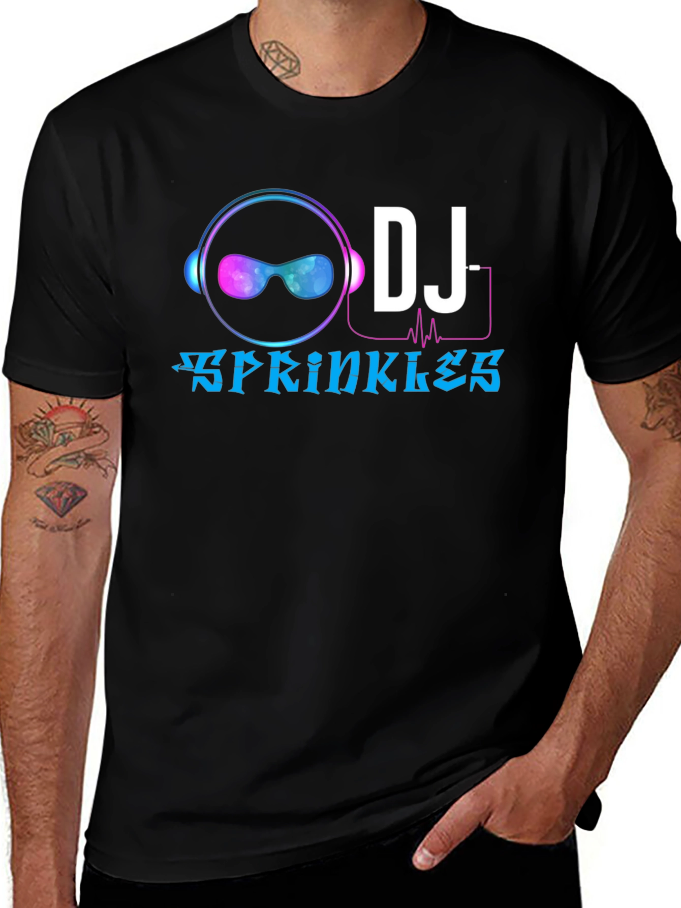 DJ Sprinkles T-Shirt - Music Lover Tee