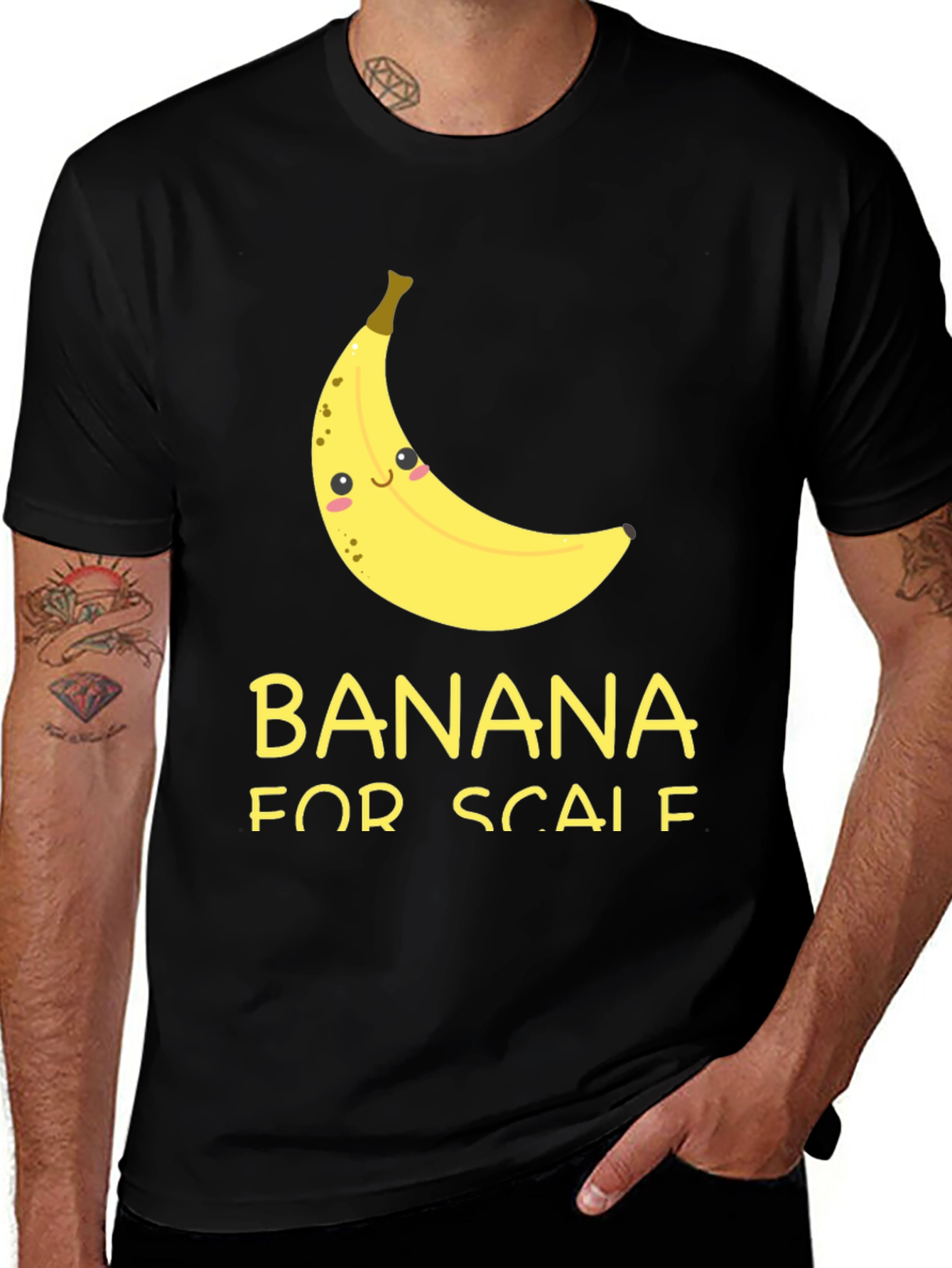 Variant 21 of Banana for Scale Graphic Tee - Humorous T-Shirt
