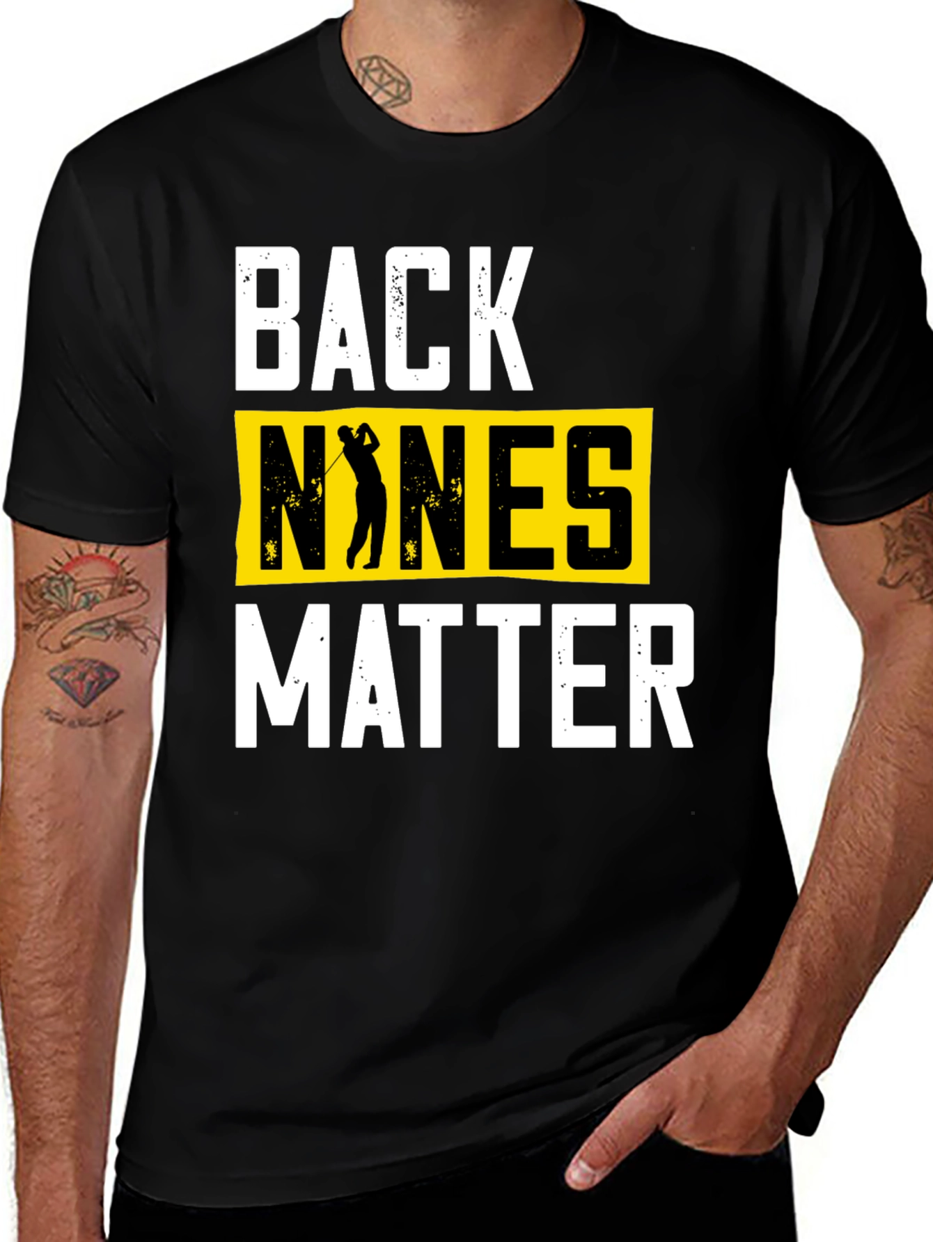 Variant 5 of Back Nines Matter Golf T-Shirt