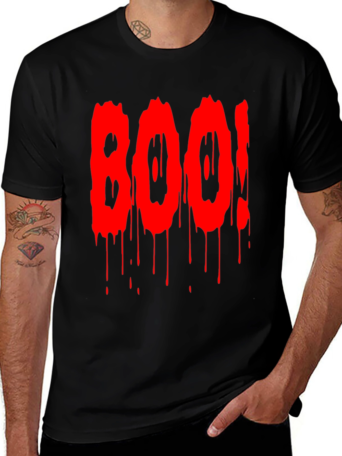 Variant 12 of Boo! Halloween Graphic Tee