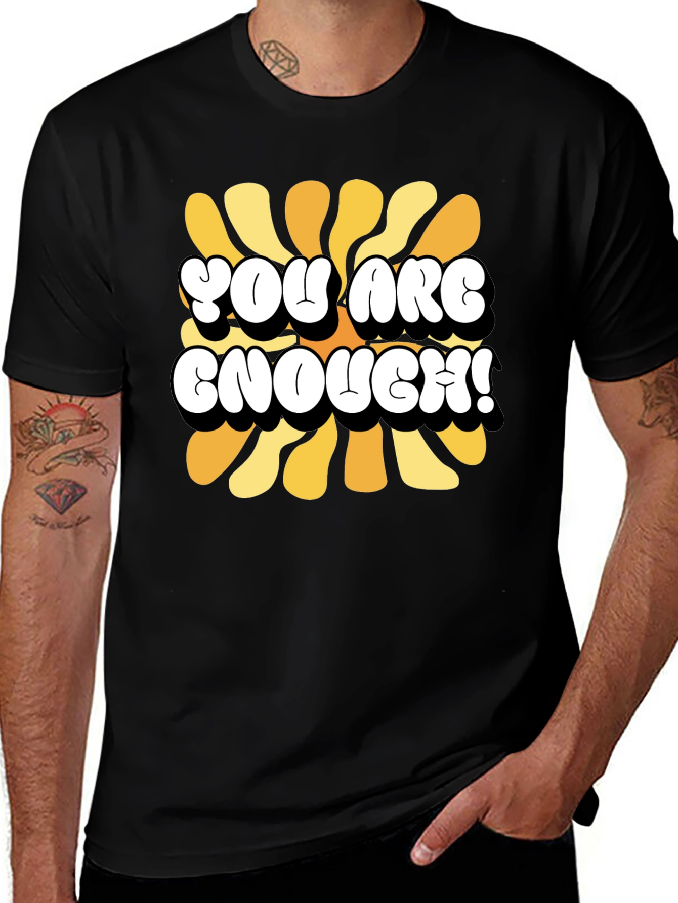 Variant 6 of You Are Enough Graphic Tee