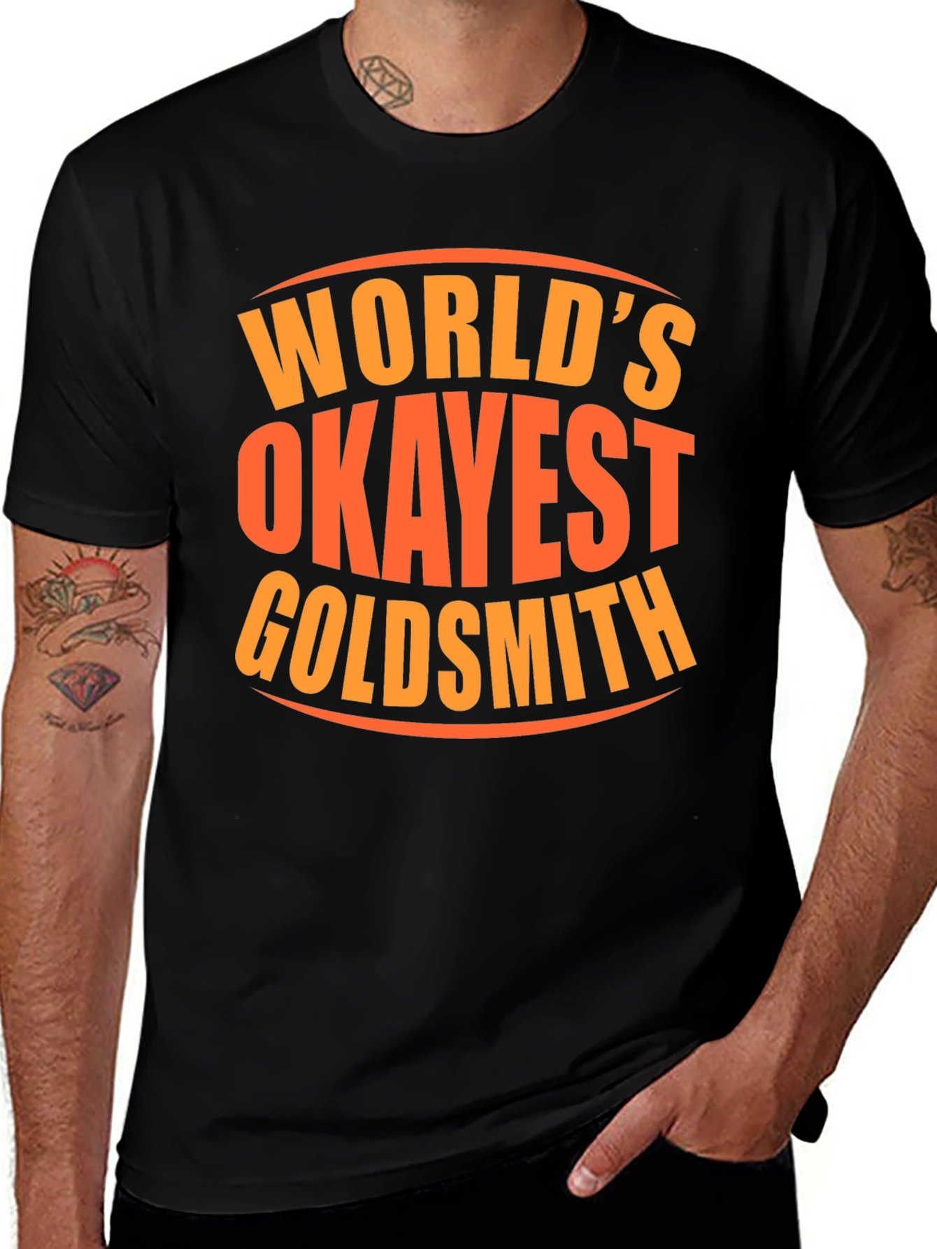 Variant 5 of World's Okayest Goldsmith Graphic Tee