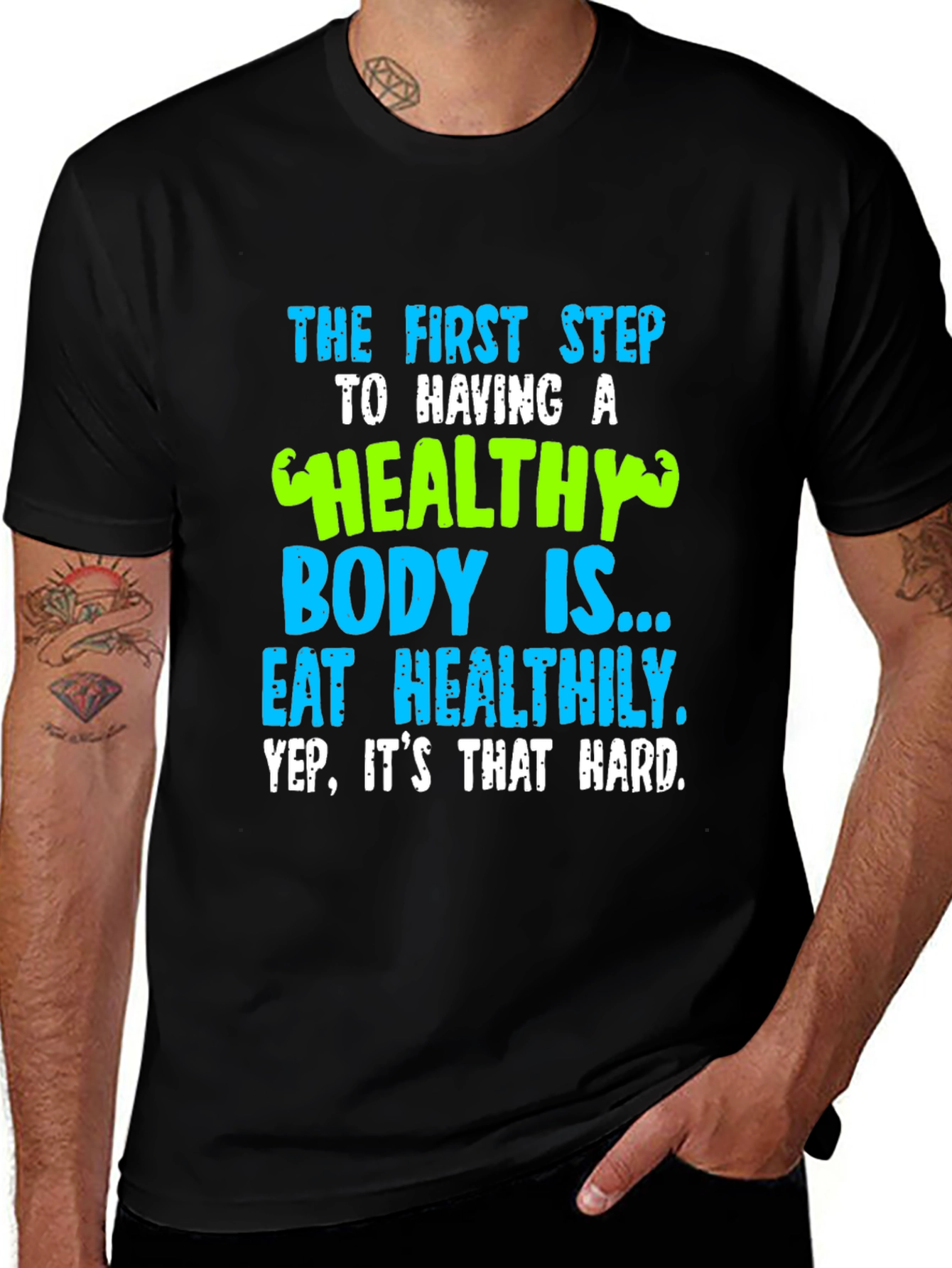 Healthy Body Graphic T-Shirt