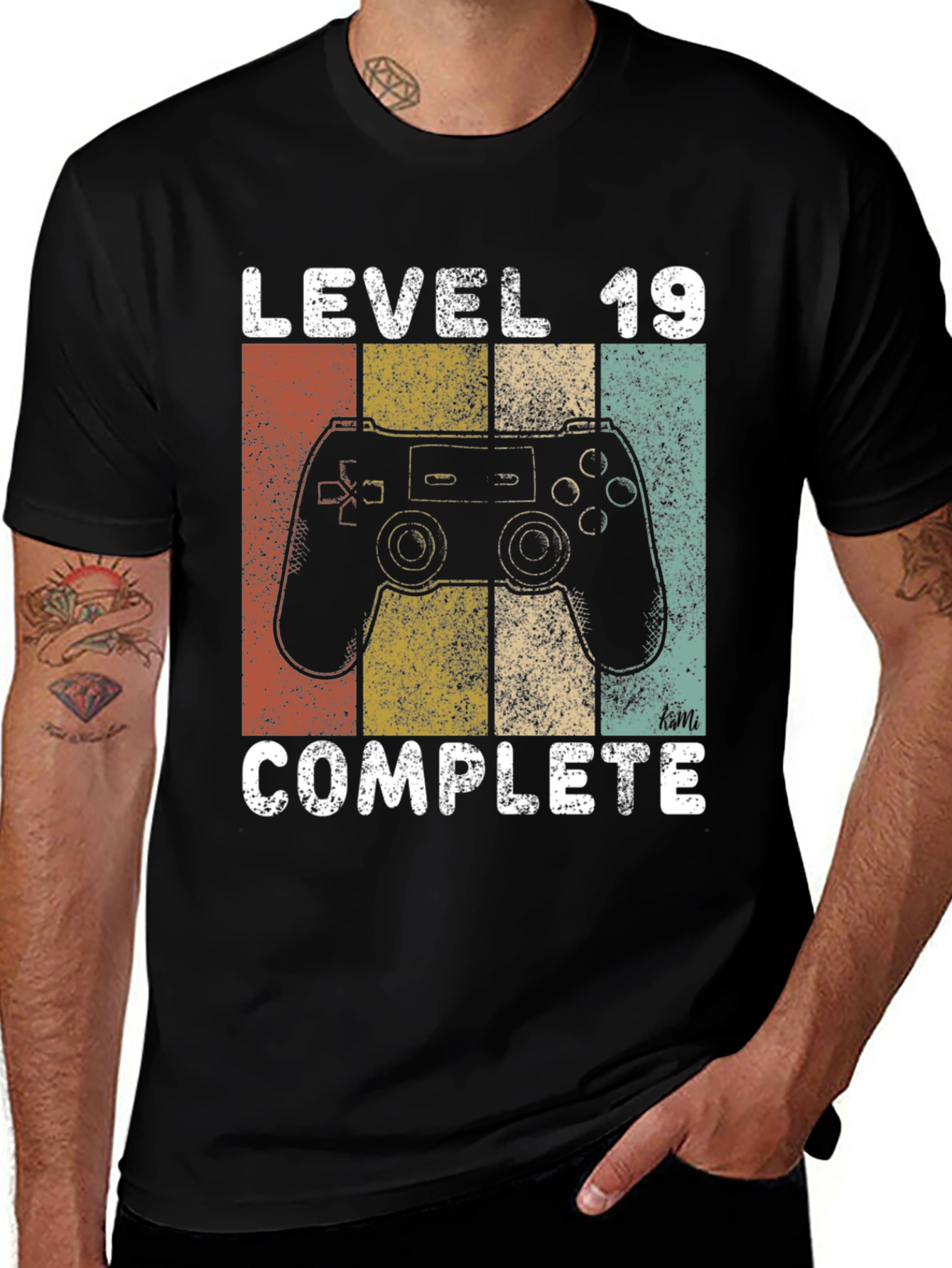 Variant 18 of Level 19 Complete Gamer T-Shirt