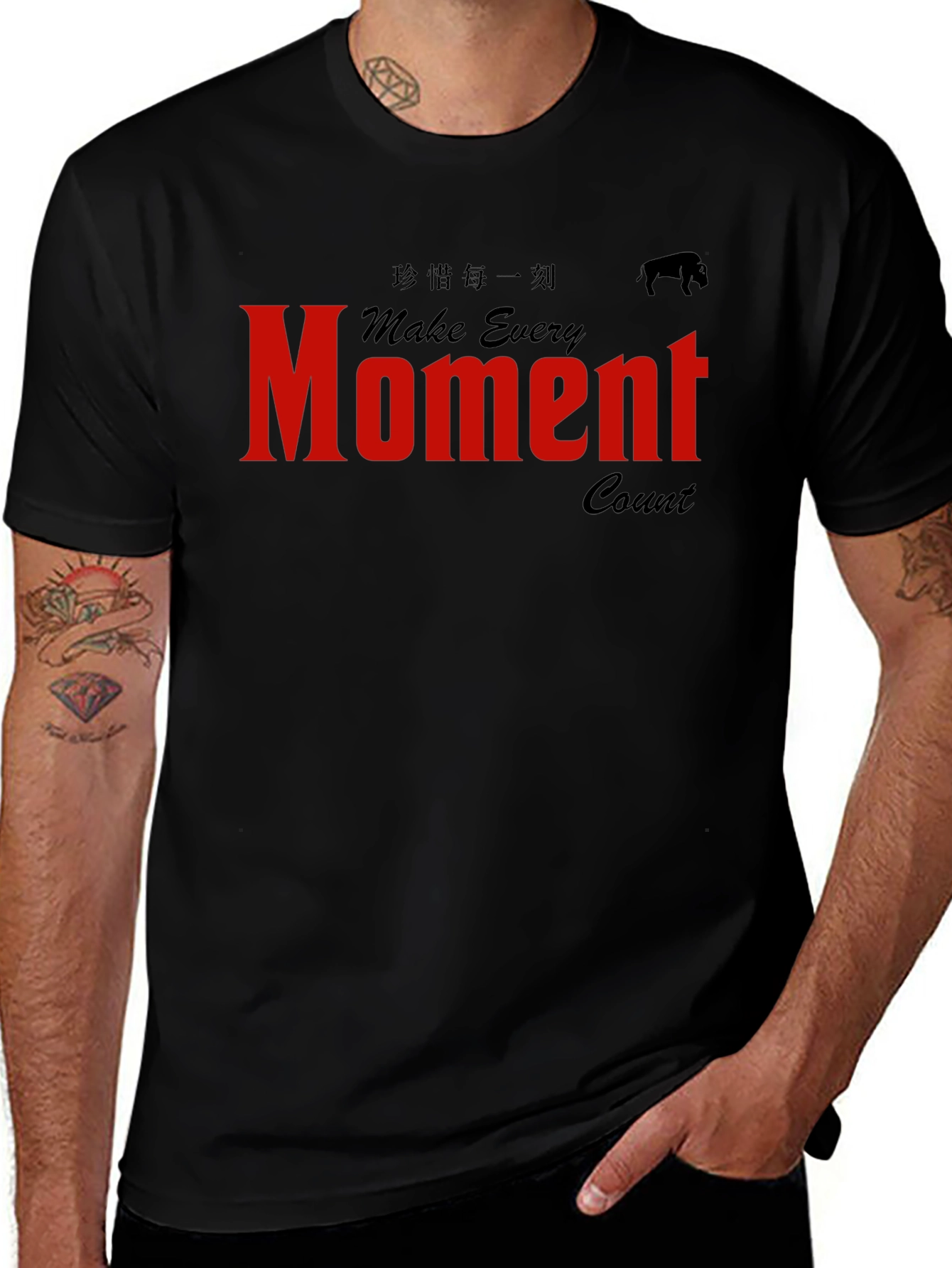 Variant 27 of Make Every Moment Count Graphic Tee