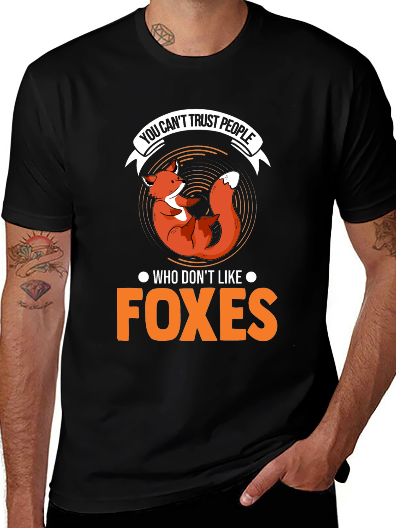 Variant 29 of You Can't Trust People Who Don't Like Foxes T-Shirt