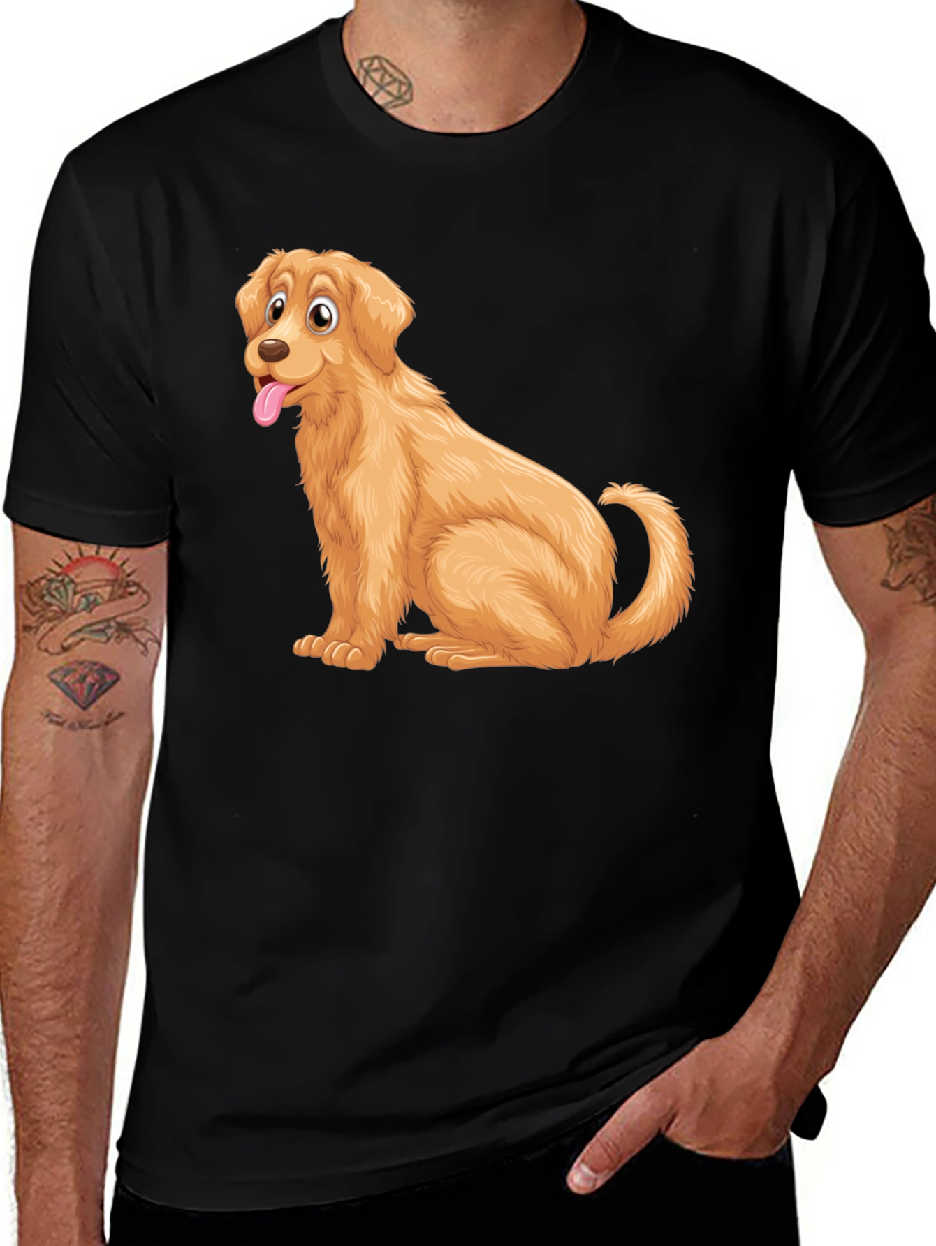 Variant 29 of Dog Graphic Tee - Cute Pet Lover Shirt