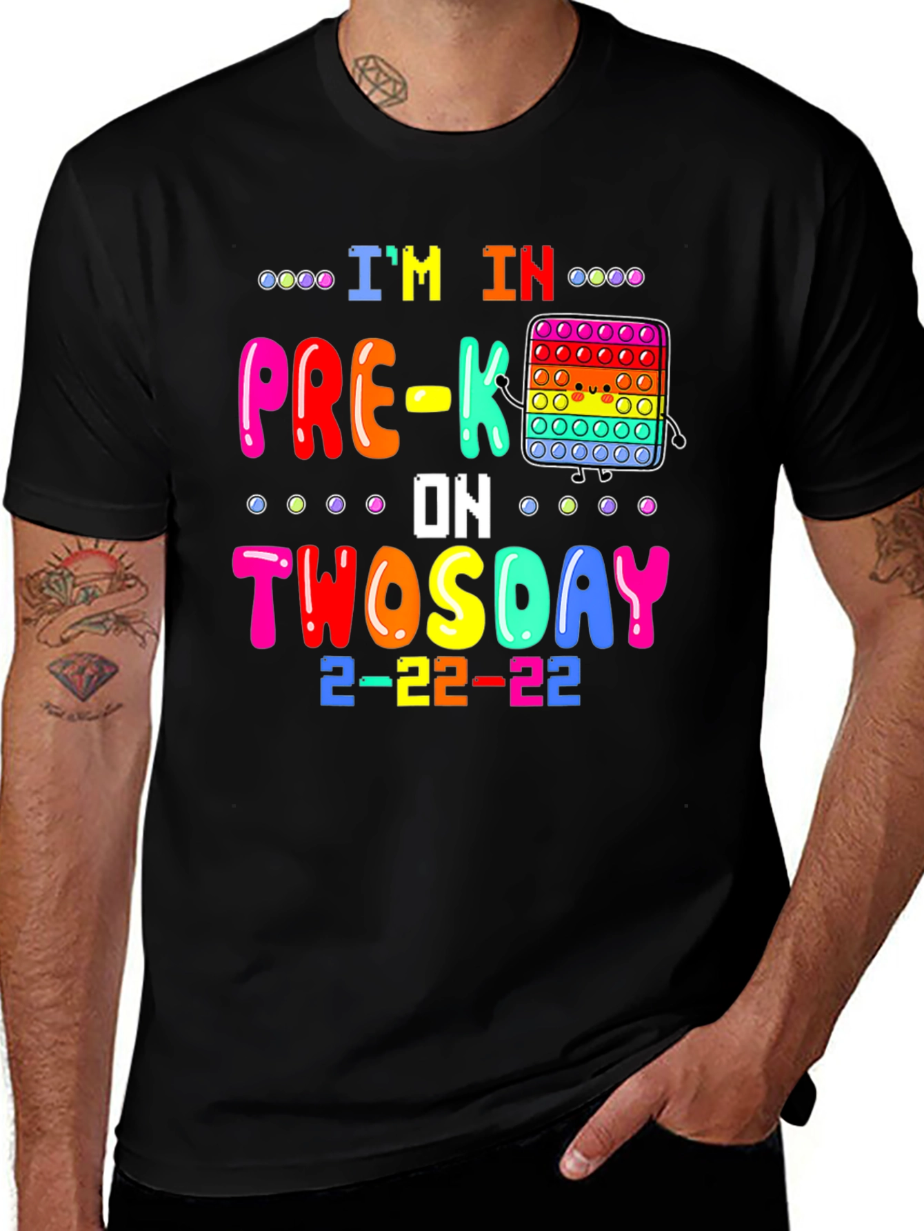Twosday 2-22-22 Pre-K T-Shirt