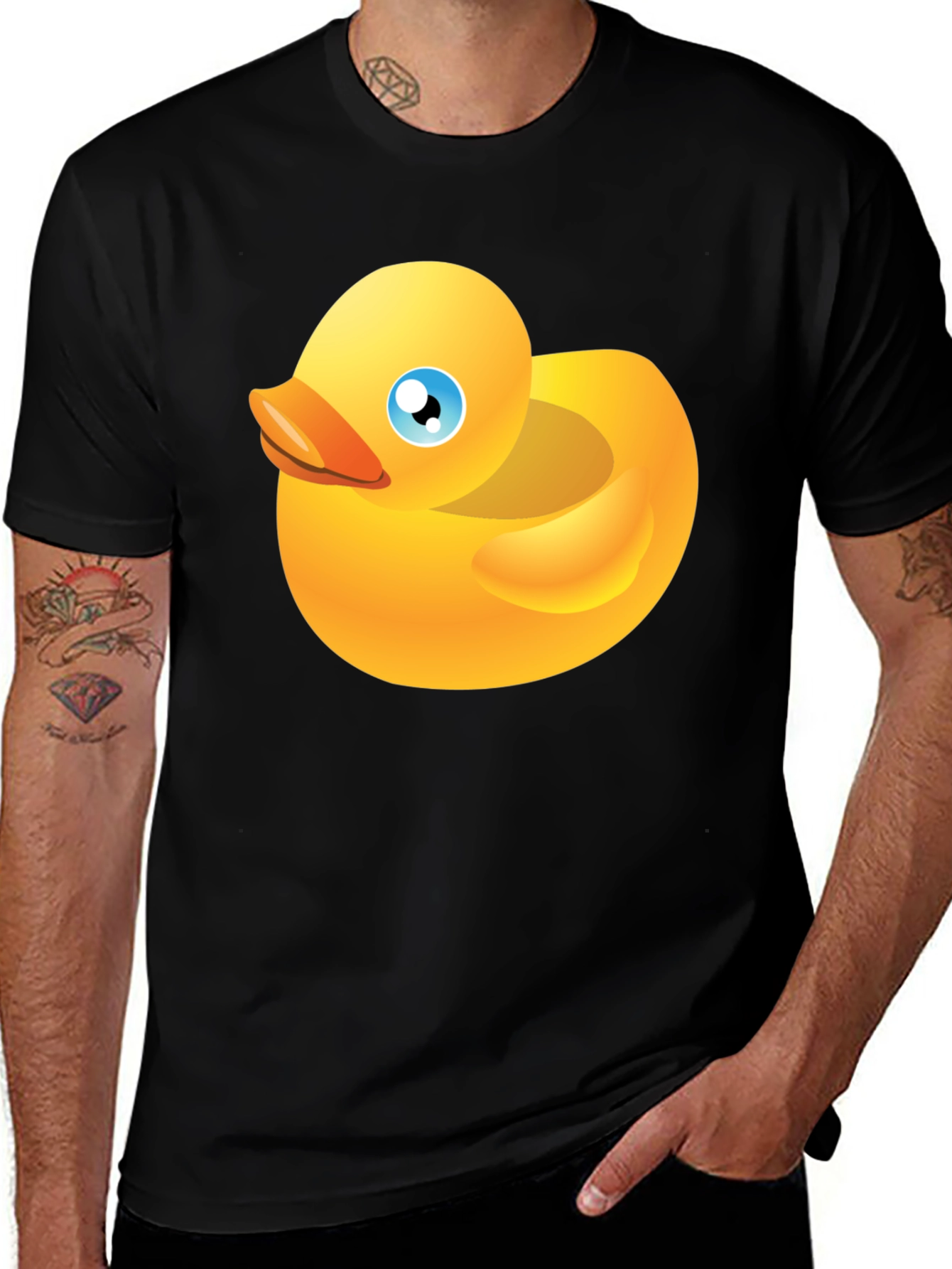 Black Duck Graphic Black T-Shirt main image