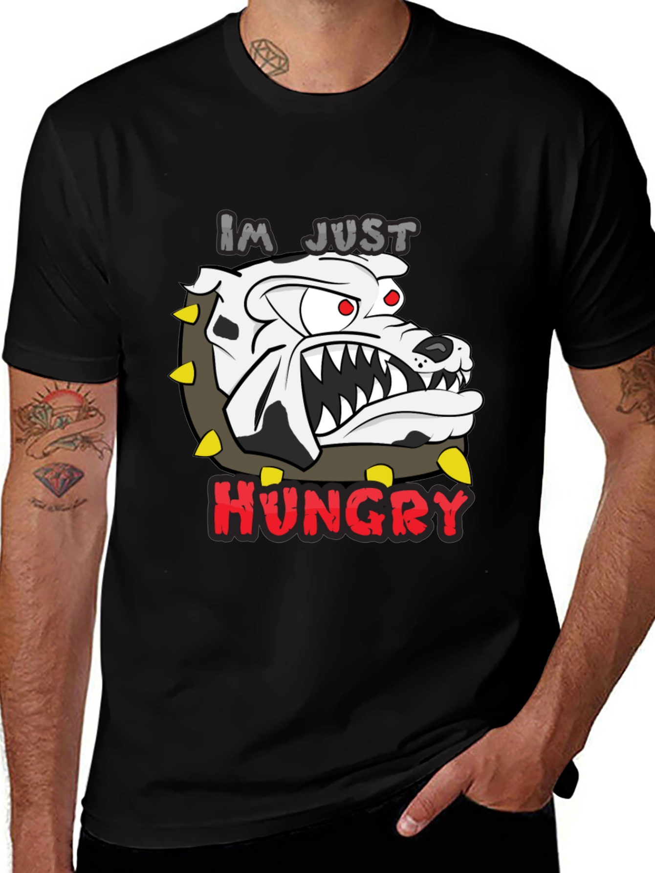 Variant 13 of Angry Bulldog Graphic T-Shirt