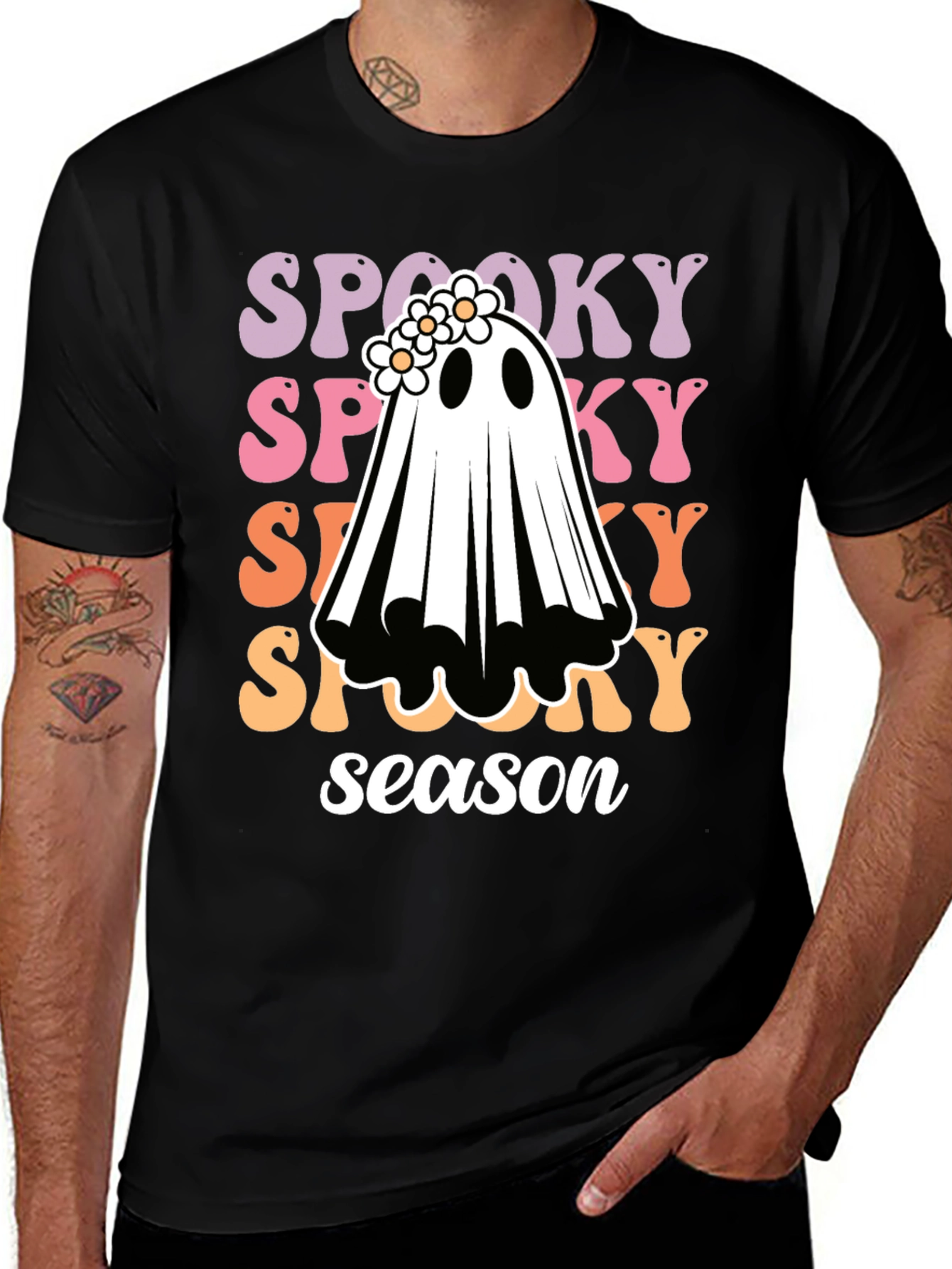 Spooky Season Ghost T-Shirt