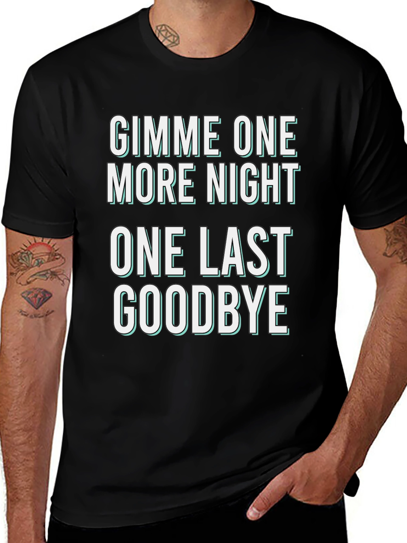 Variant 10 of Gimme One More Night Graphic Tee