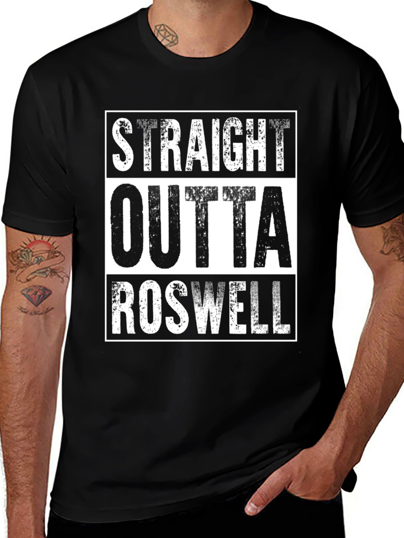 Variant 2 of Straight Outta Roswell Graphic Tee