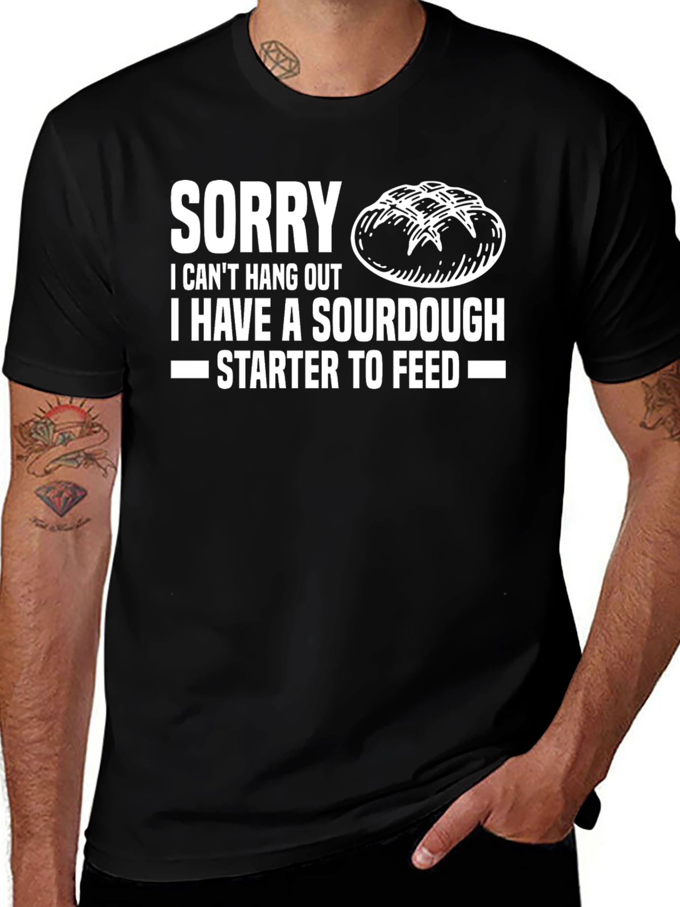 Sourdough Starter Funny T-Shirt Baker Gift