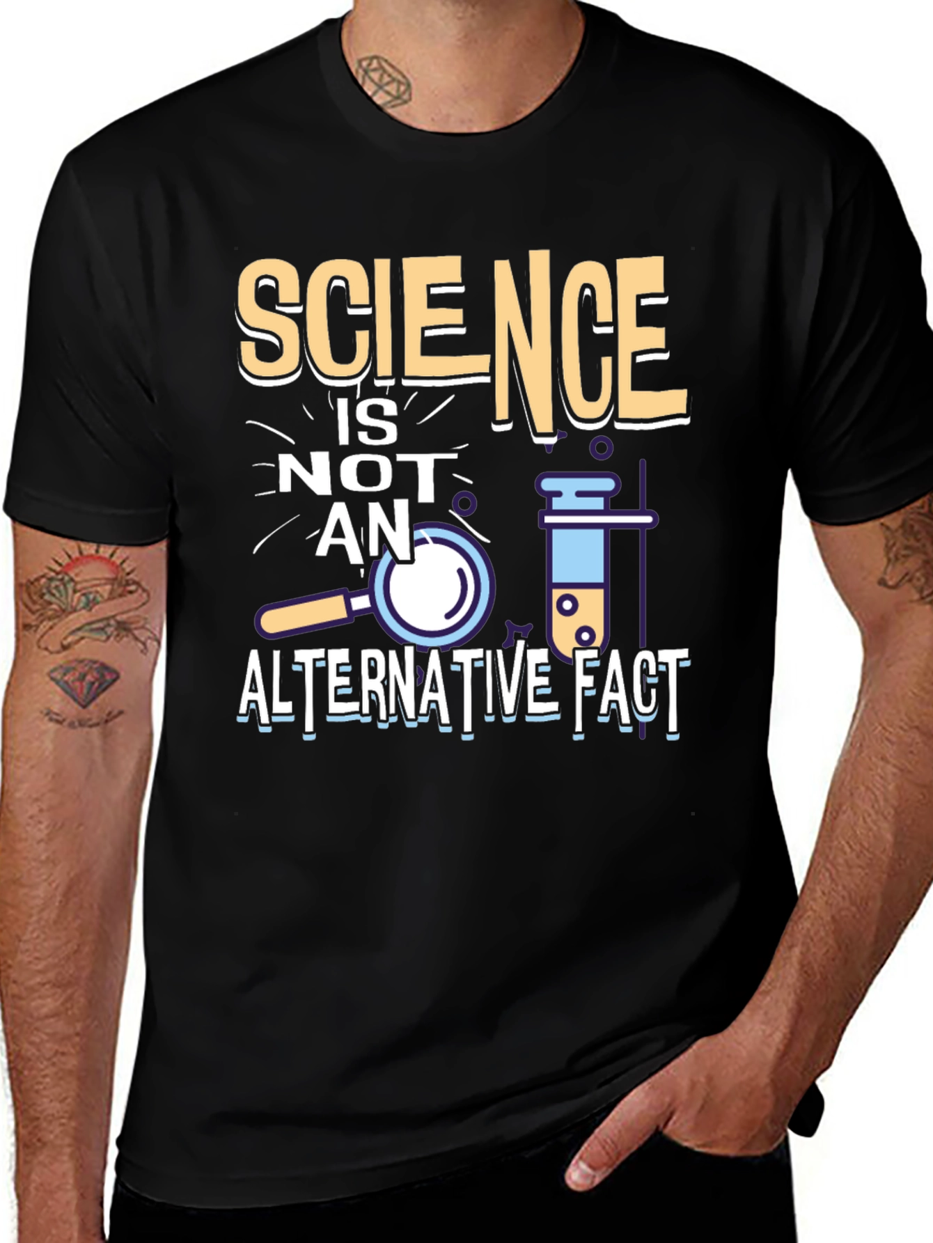 Variant 11 of Science is Not an Alternative Fact T-Shirt