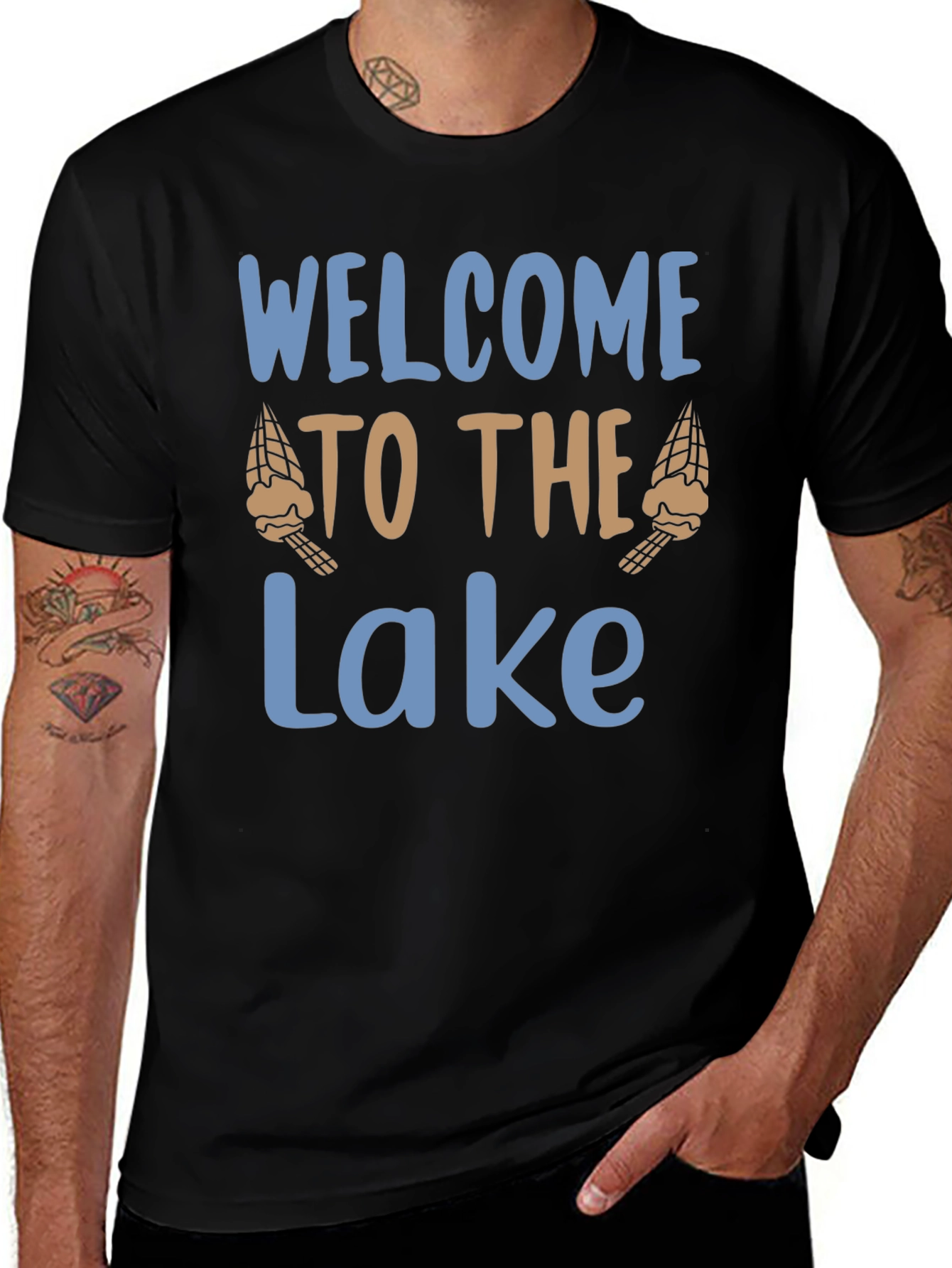 Variant 10 of Welcome to the Lake T-Shirt Summer Vacation