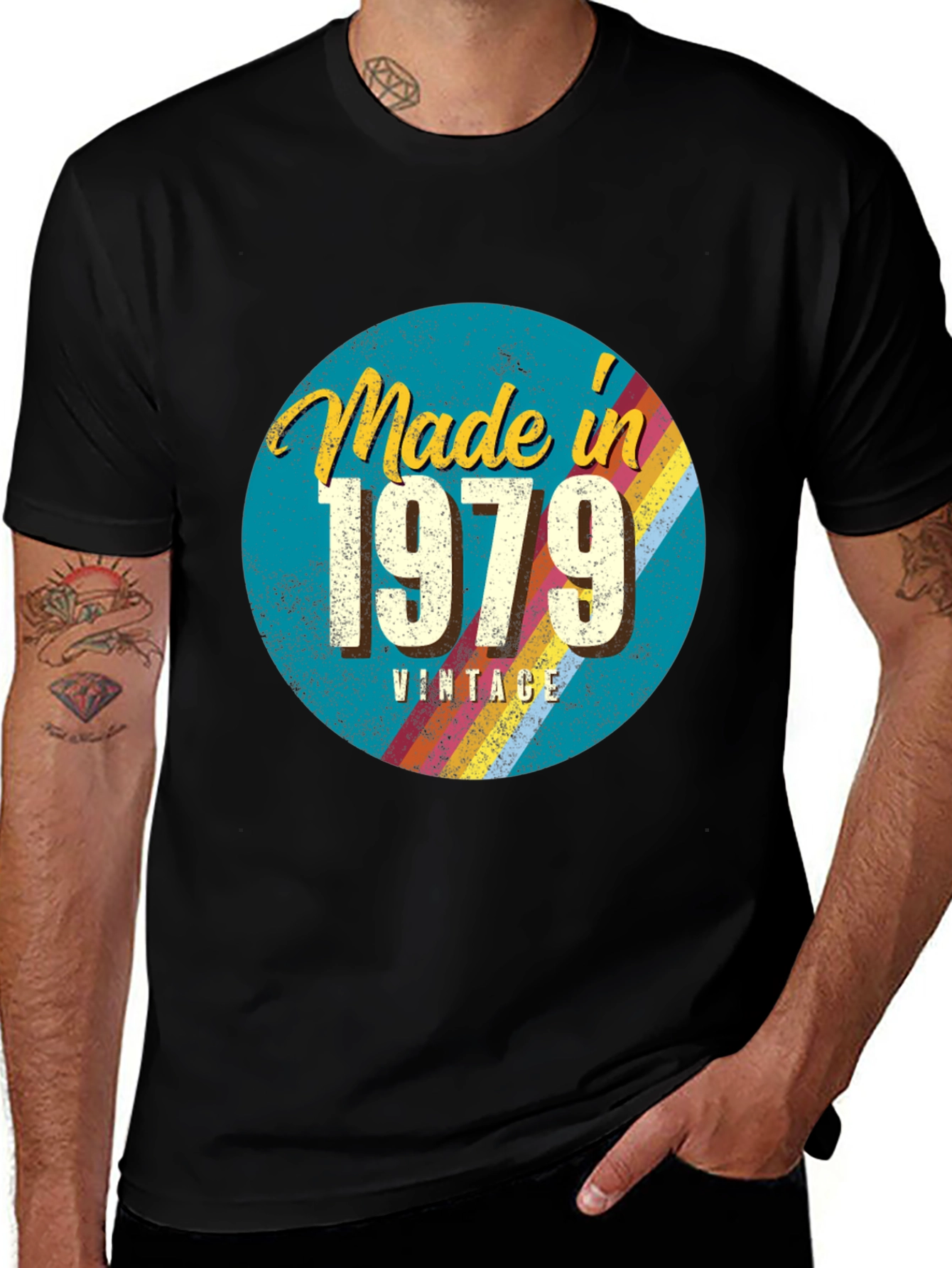 Variant 13 of Made in 1979 Vintage T-Shirt - Retro Birthday Gift