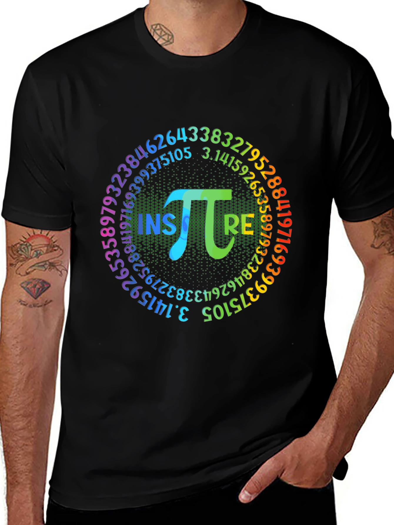 Inspire Pi T-Shirt - Math Geek Tee