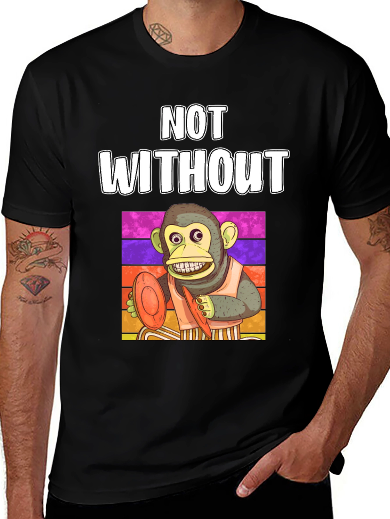 Variant 5 of Not Without My Cymbals T-Shirt