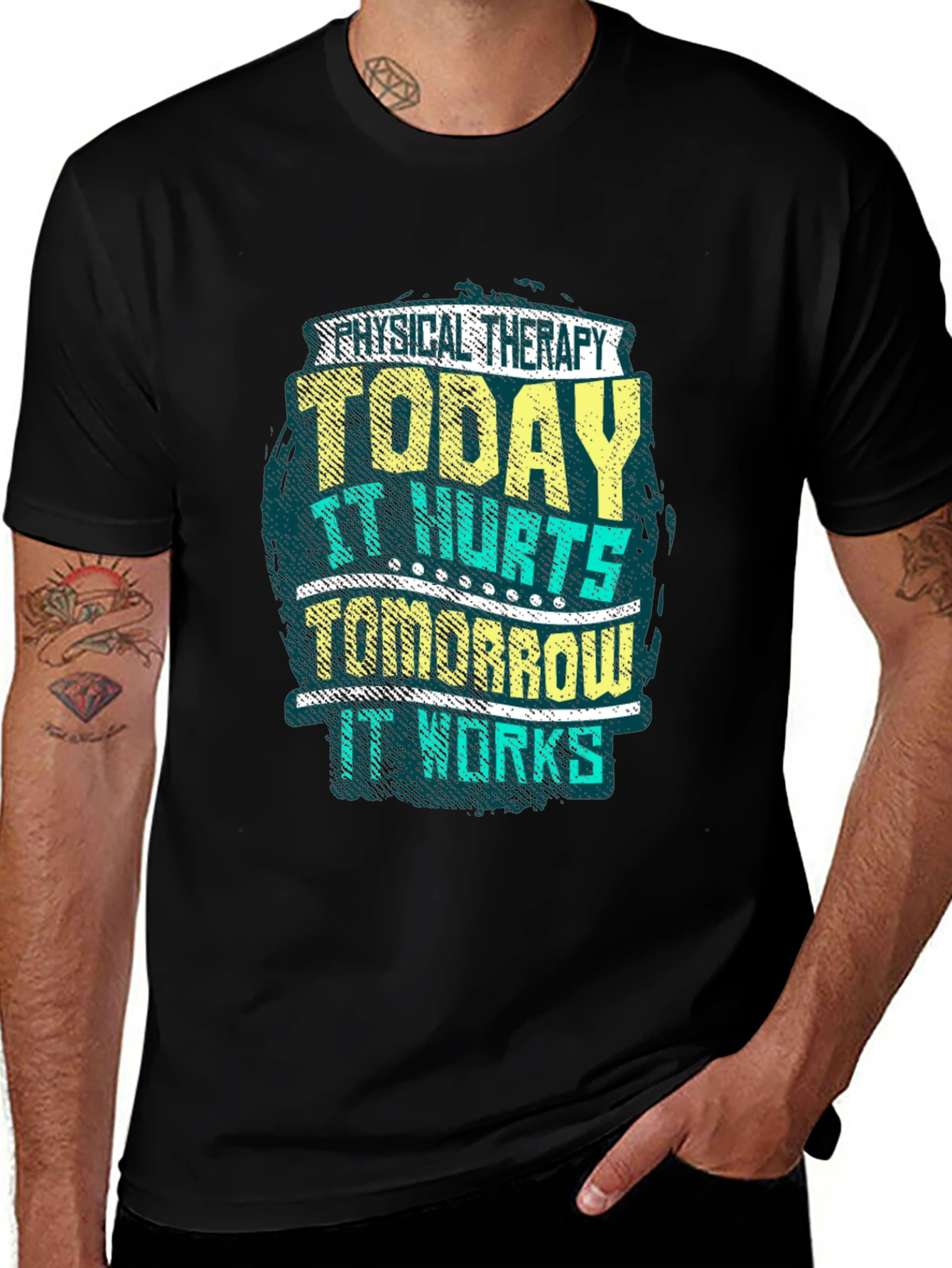 Variant 7 of Physical Therapy - It Hurts, It Works T-Shirt