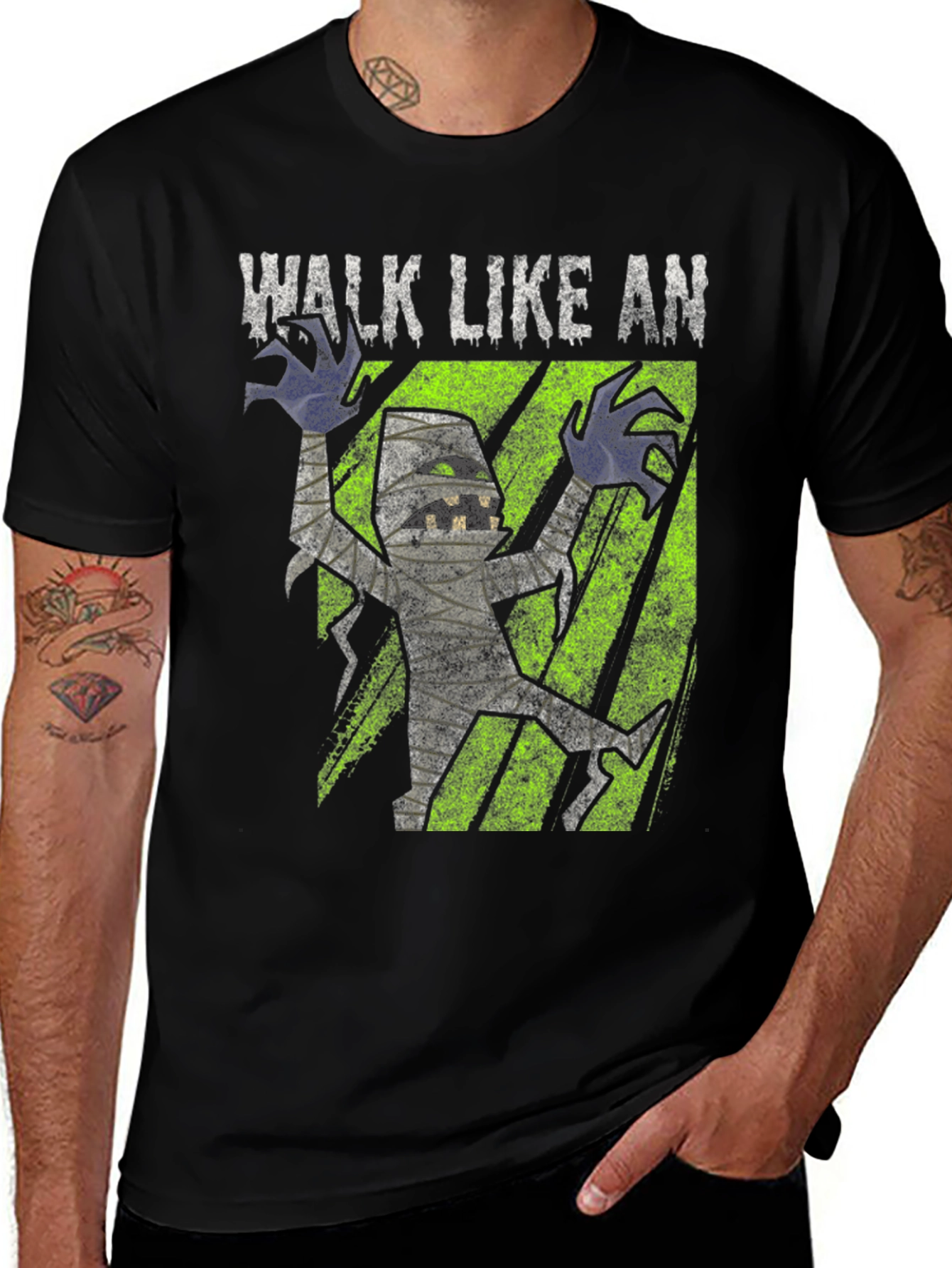 Variant 3 of Walk Like An Egyptian Mummy Graphic T-Shirt