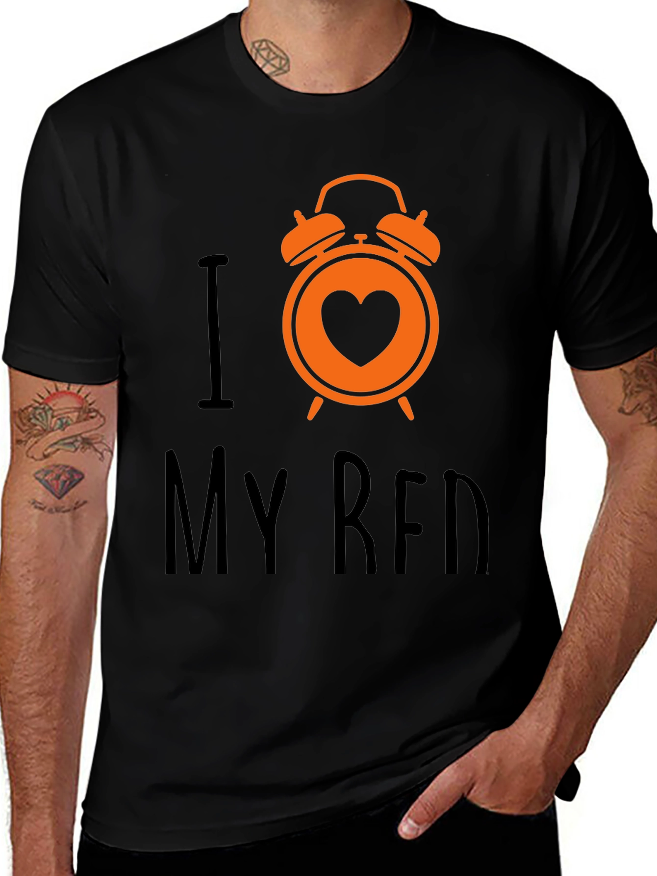 Variant 8 of I Love My Bed T-Shirt
