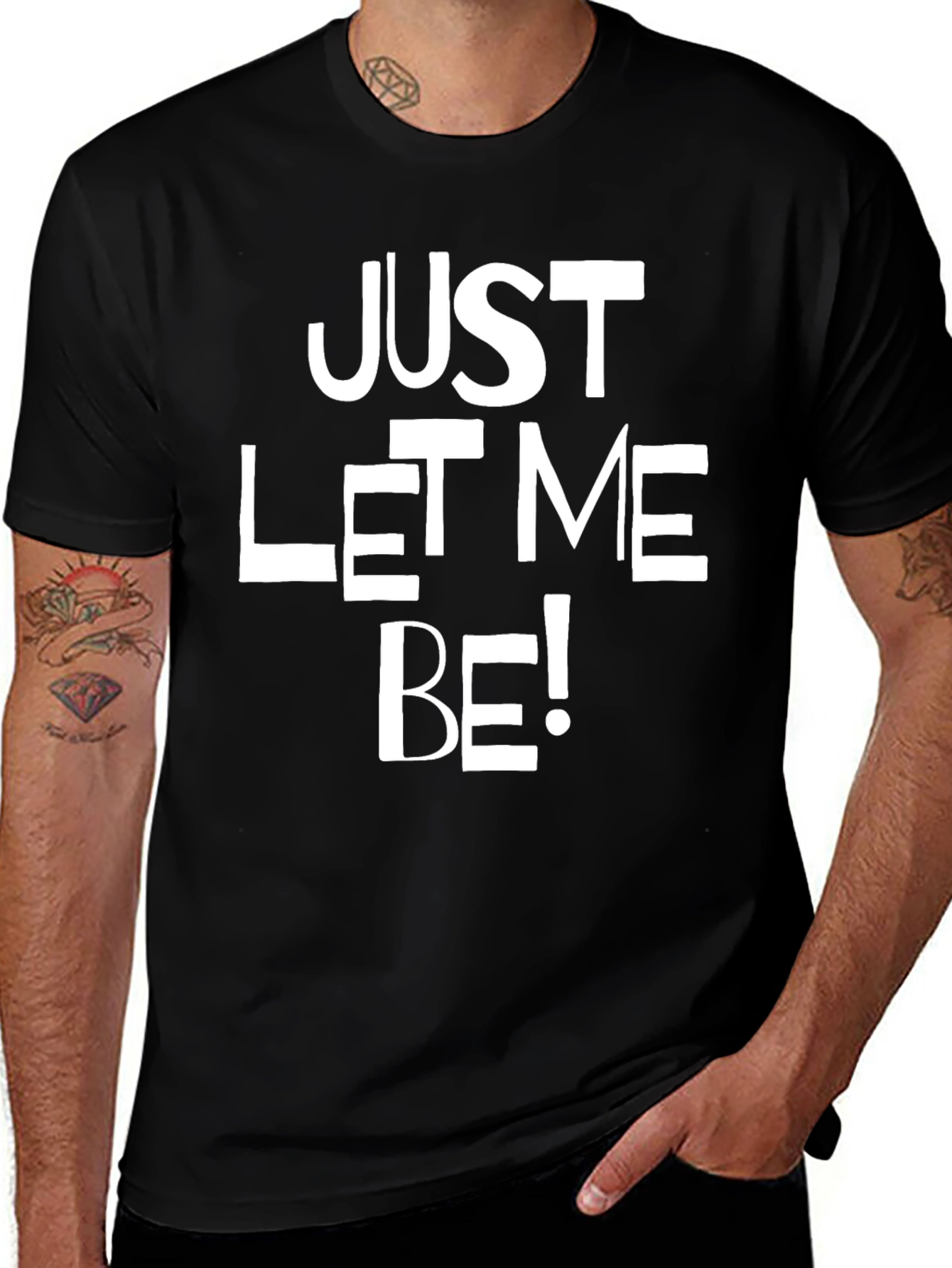 Variant 10 of Just Let Me Be Graphic T-Shirt