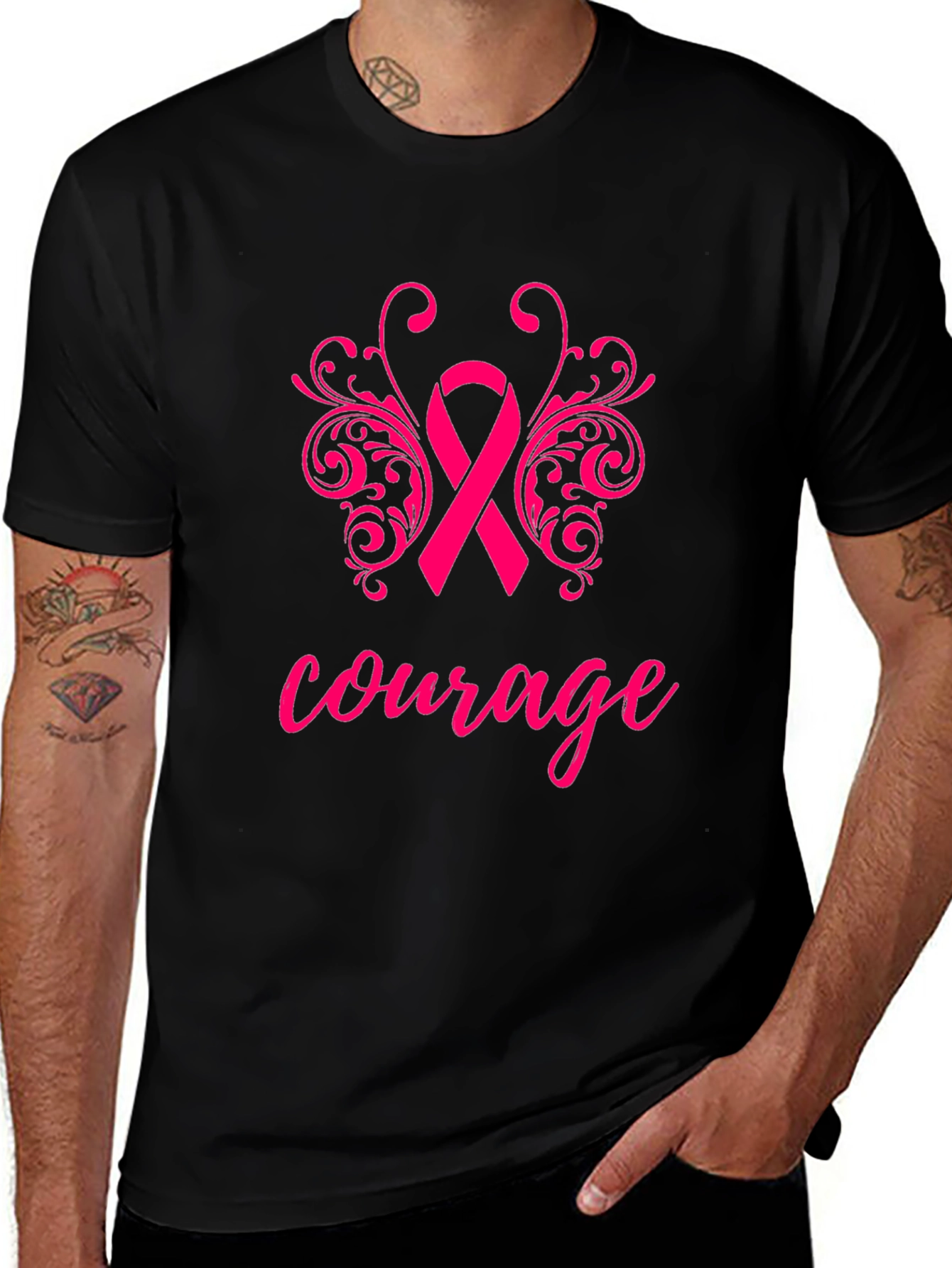Variant 27 of Courage Ribbon Tee
