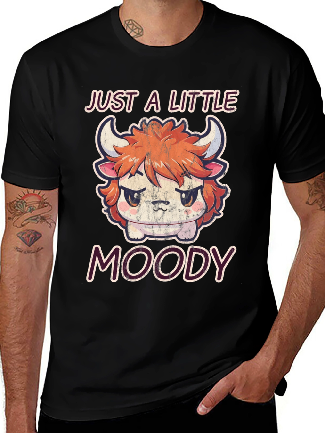 Variant 29 of Just A Little Moody Graphic T-Shirt