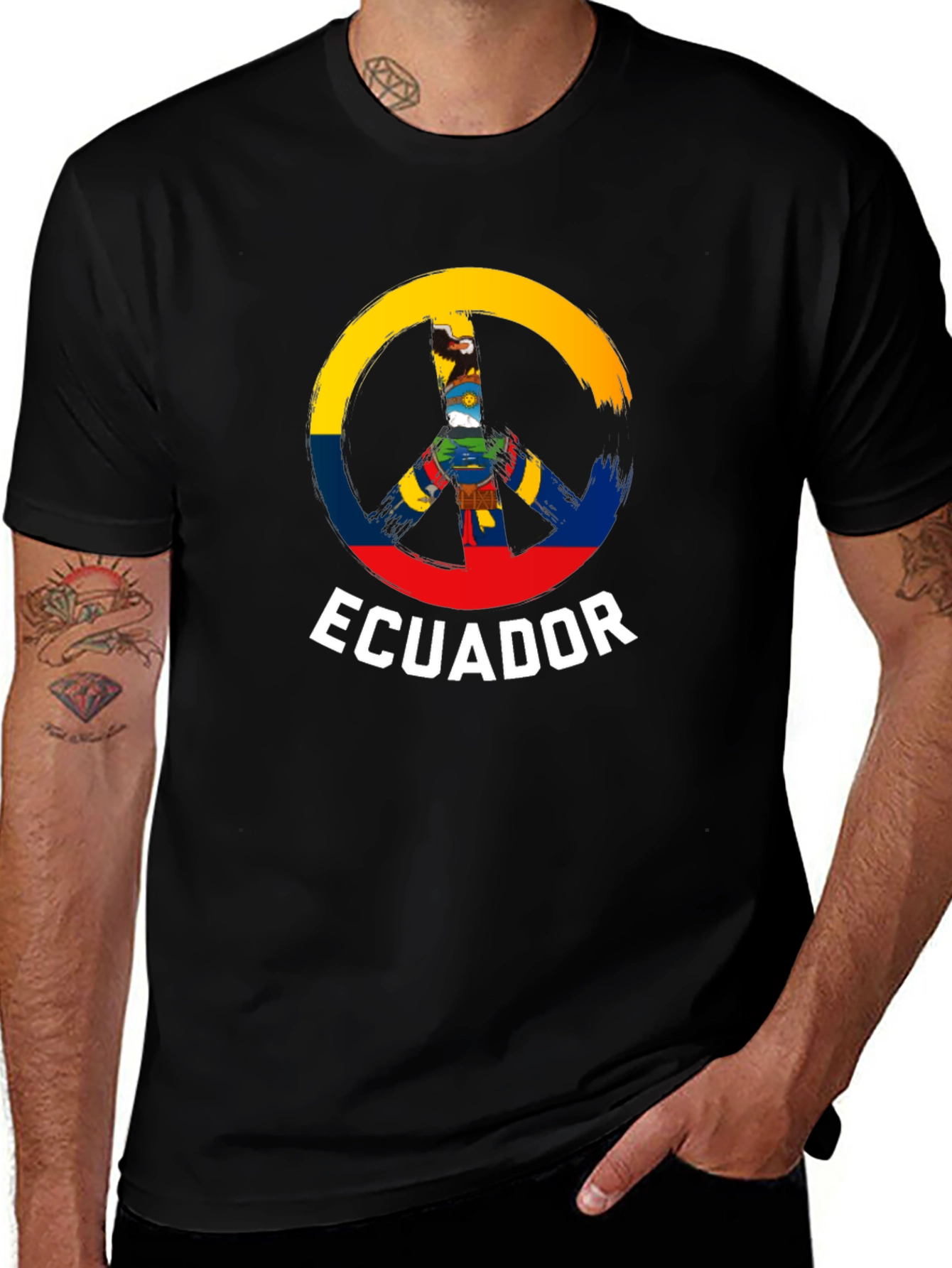 Ecuador Peace Sign T-Shirt