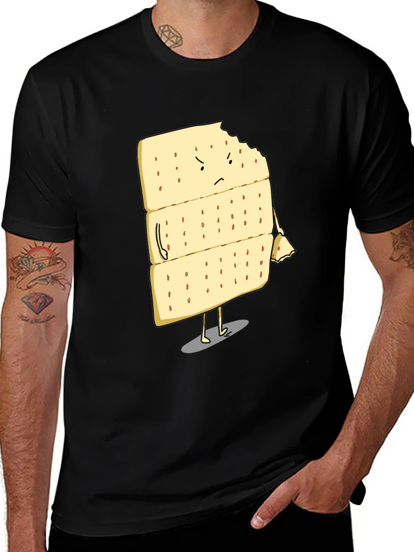 Variant 18 of Grumpy Cracker Graphic Tee