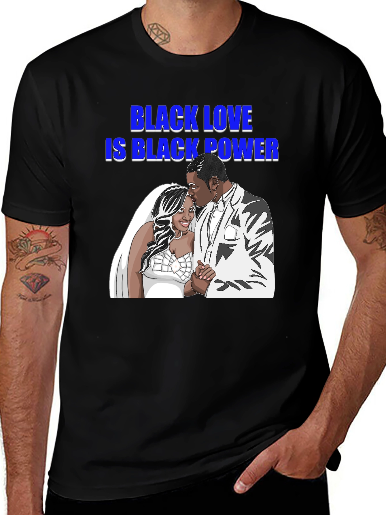 Variant 13 of Black Love is Black Power T-Shirt