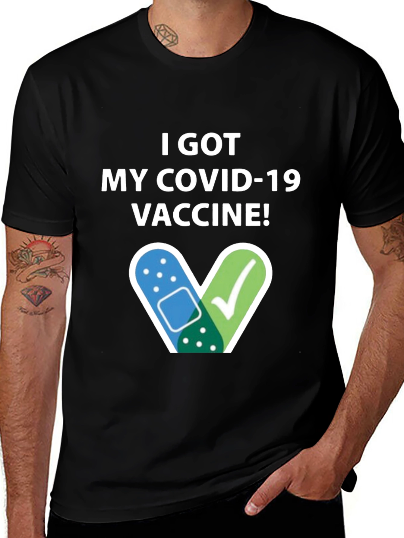 Variant 22 of I Got My COVID-19 Vaccine T-Shirt