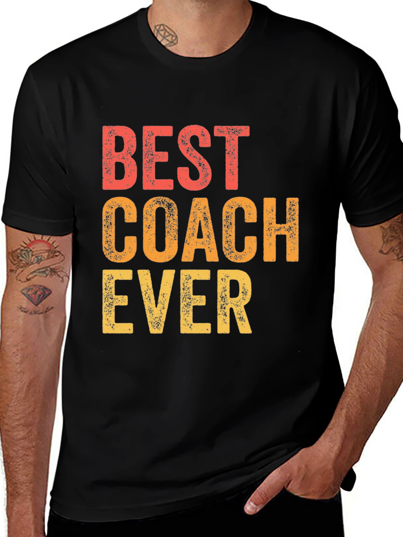 Variant 27 of Best Coach Ever T-Shirt - Gift for Coaches