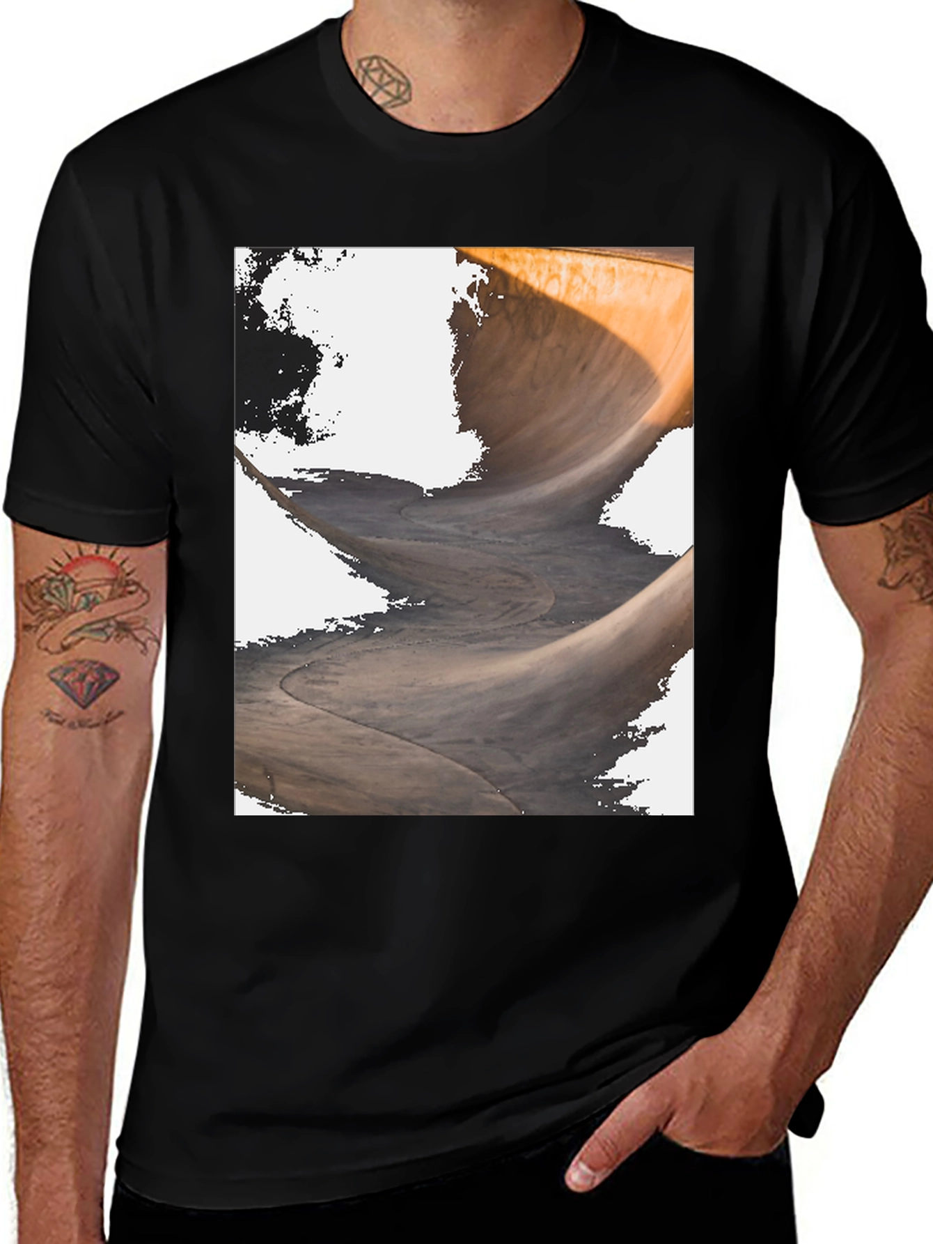 Variant 2 of Skate Park Tee - Modern Urban Style