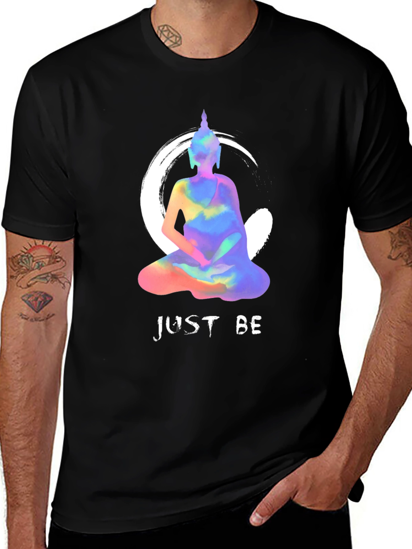 Zen Buddha T-Shirt: Just Be Spiritual Tee