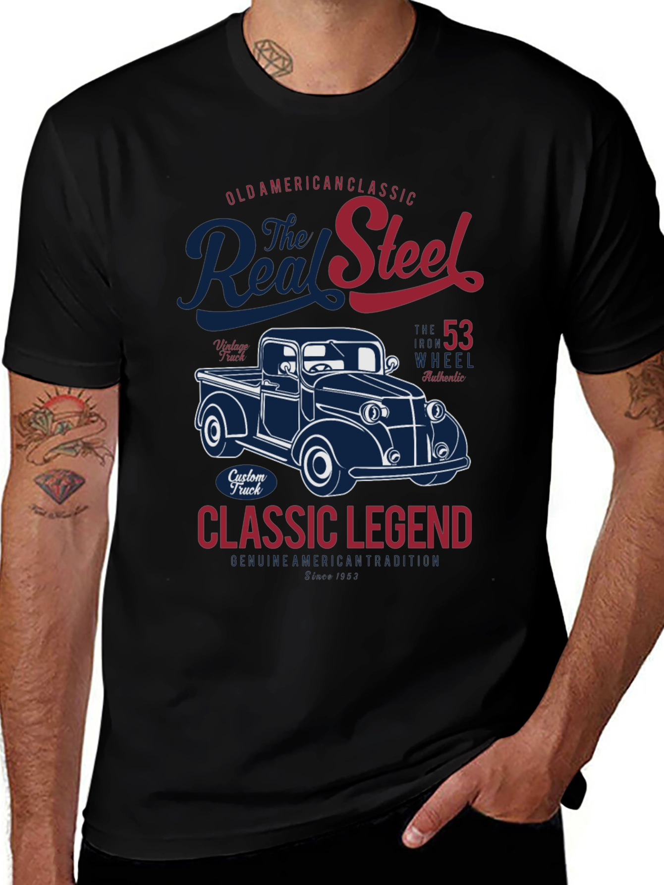 Variant 26 of Real Steel Classic Truck T-Shirt