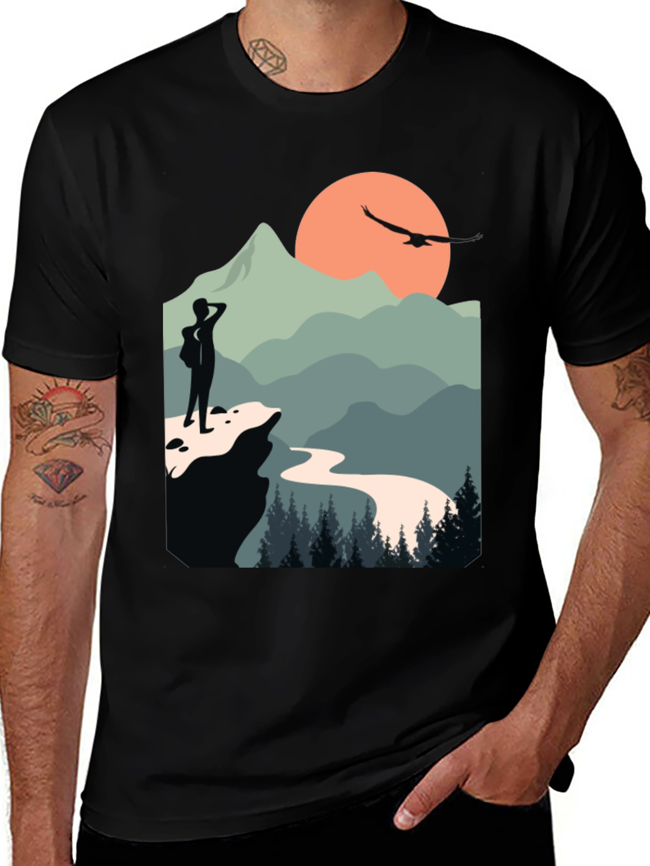 Variant 22 of Mountain View Graphic Tee