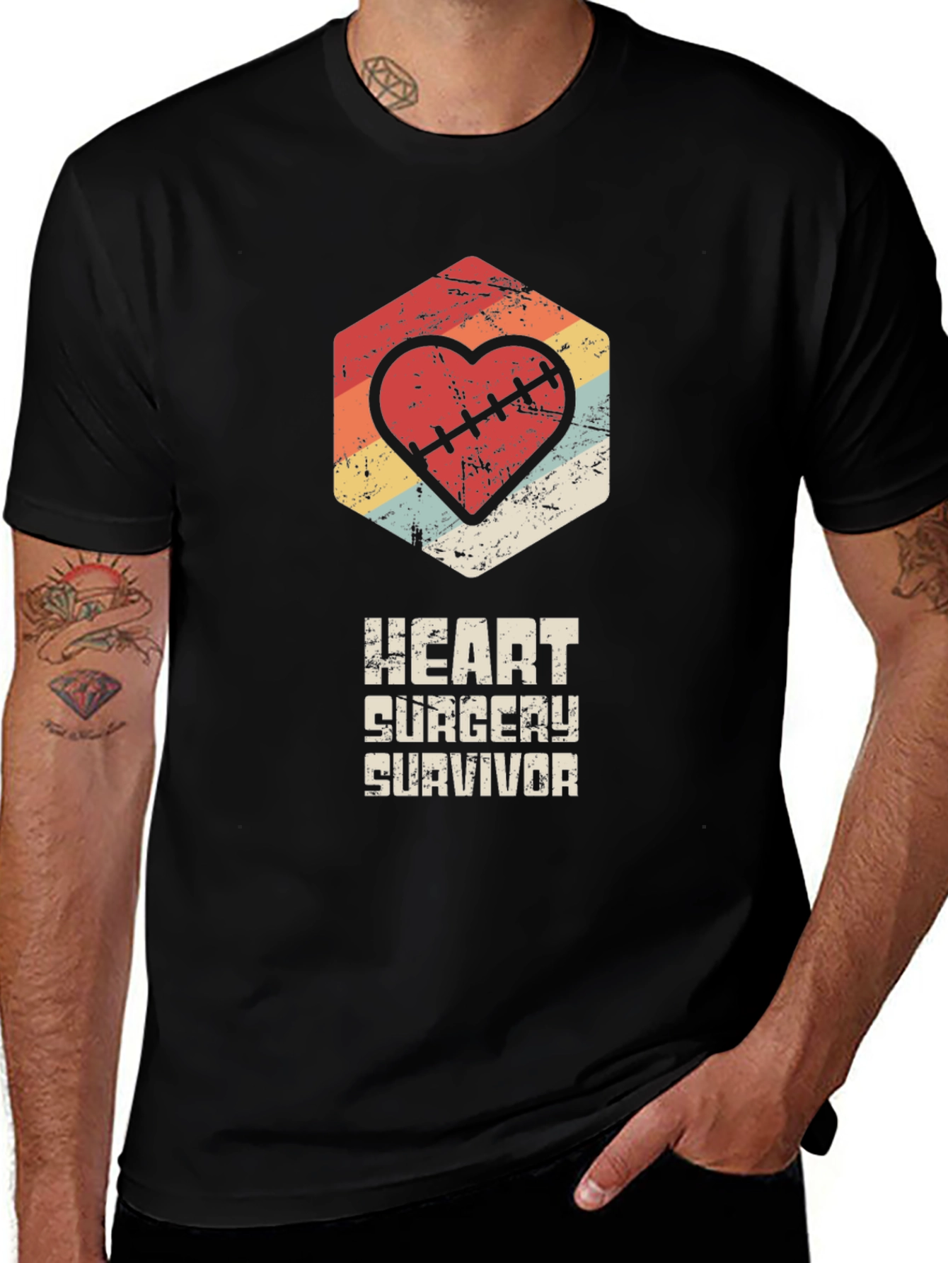 Variant 29 of Heart Surgery Survivor Graphic Tee