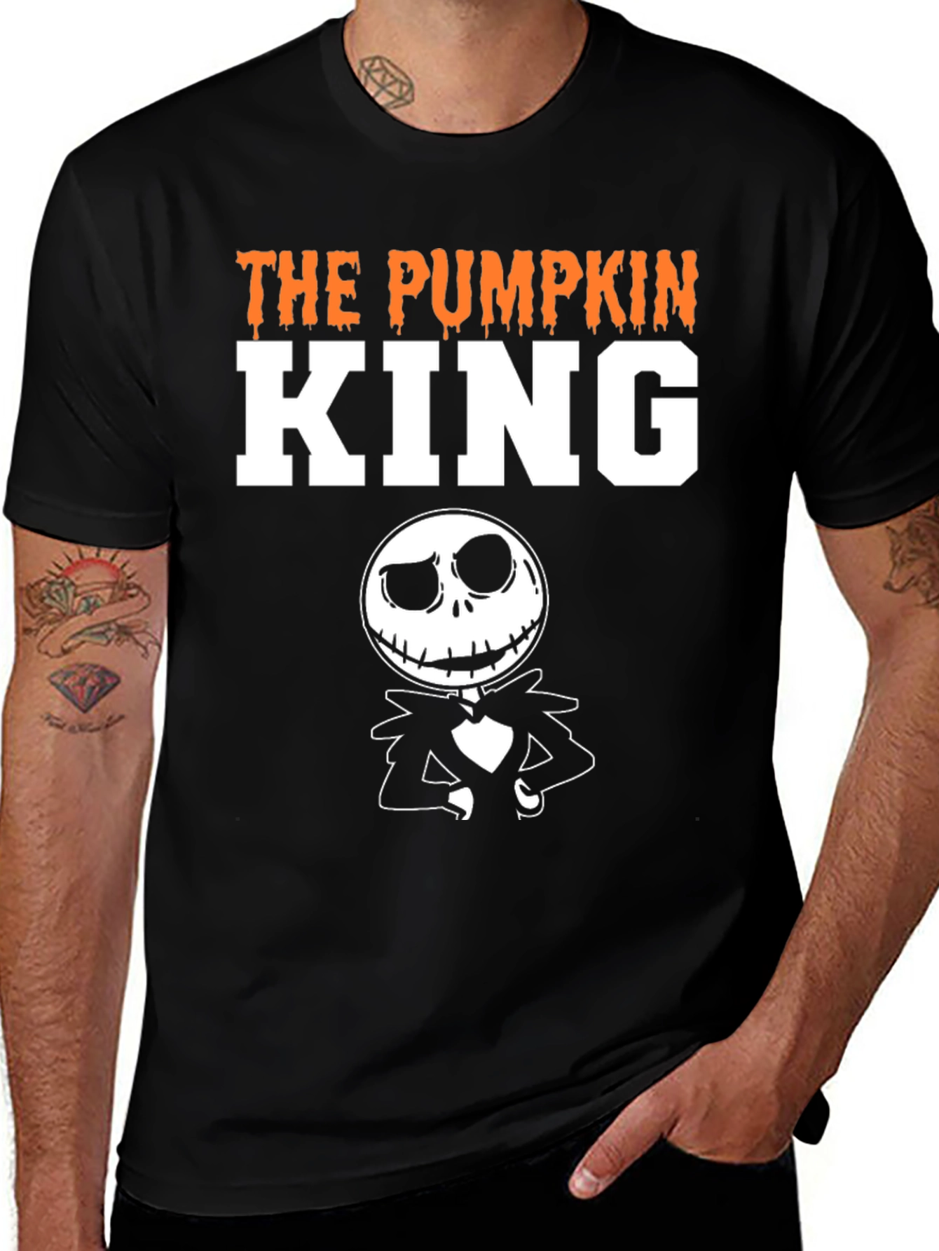 Pumpkin King Graphic Tee - Halloween T-Shirt