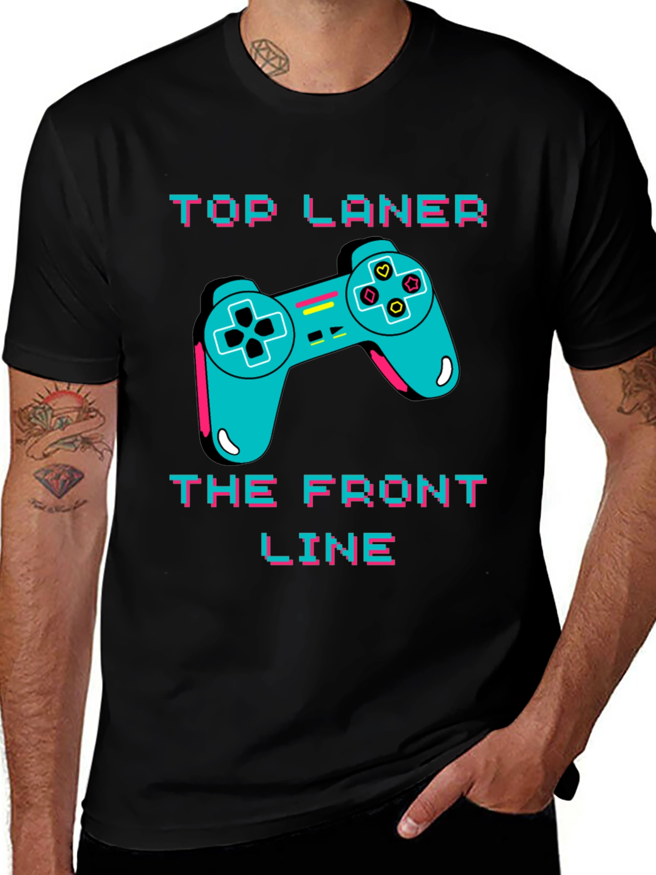 Top Laner Front Line Gaming Tee