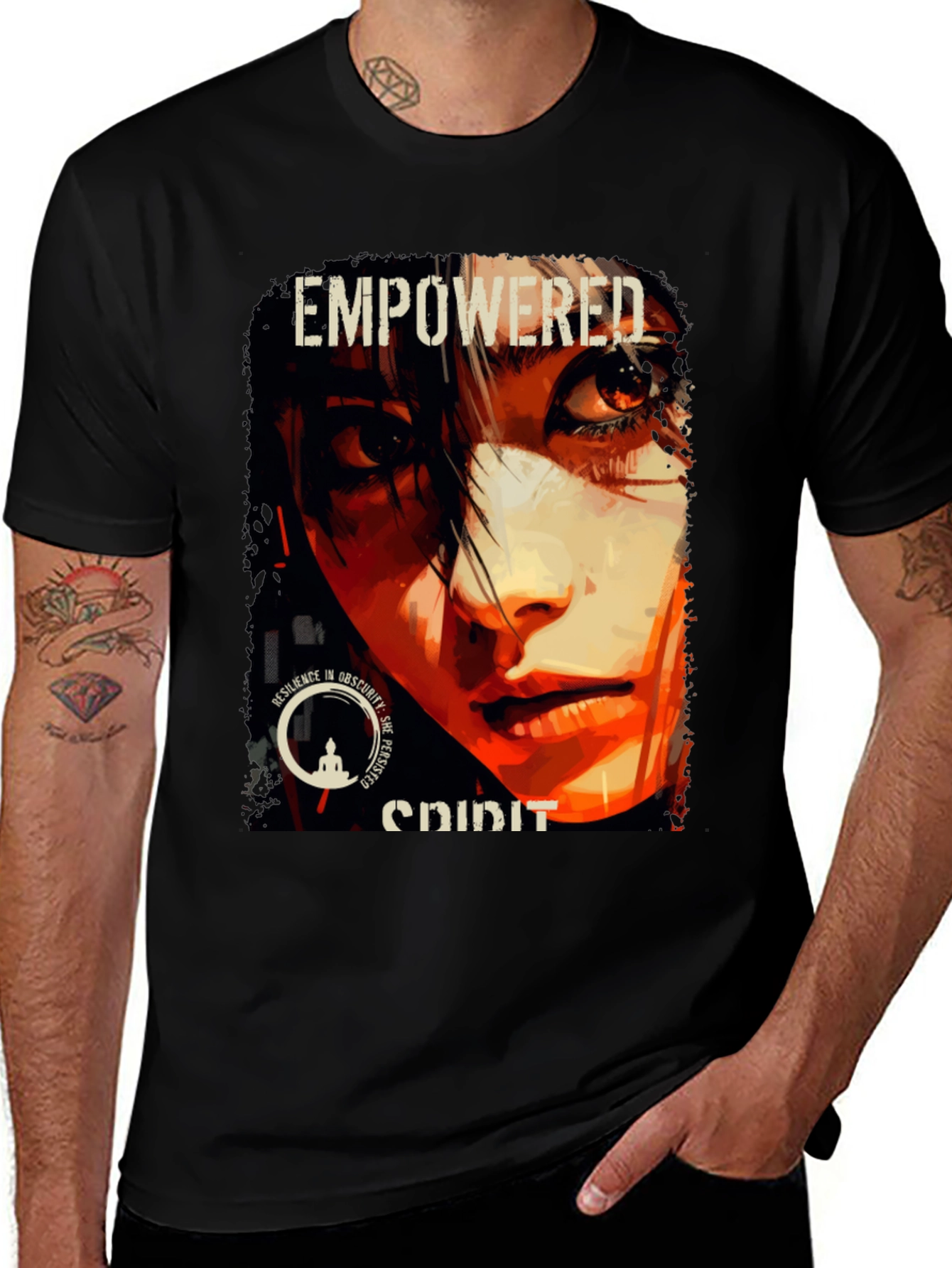 Variant 11 of Empowered Spirit Graphic T-Shirt