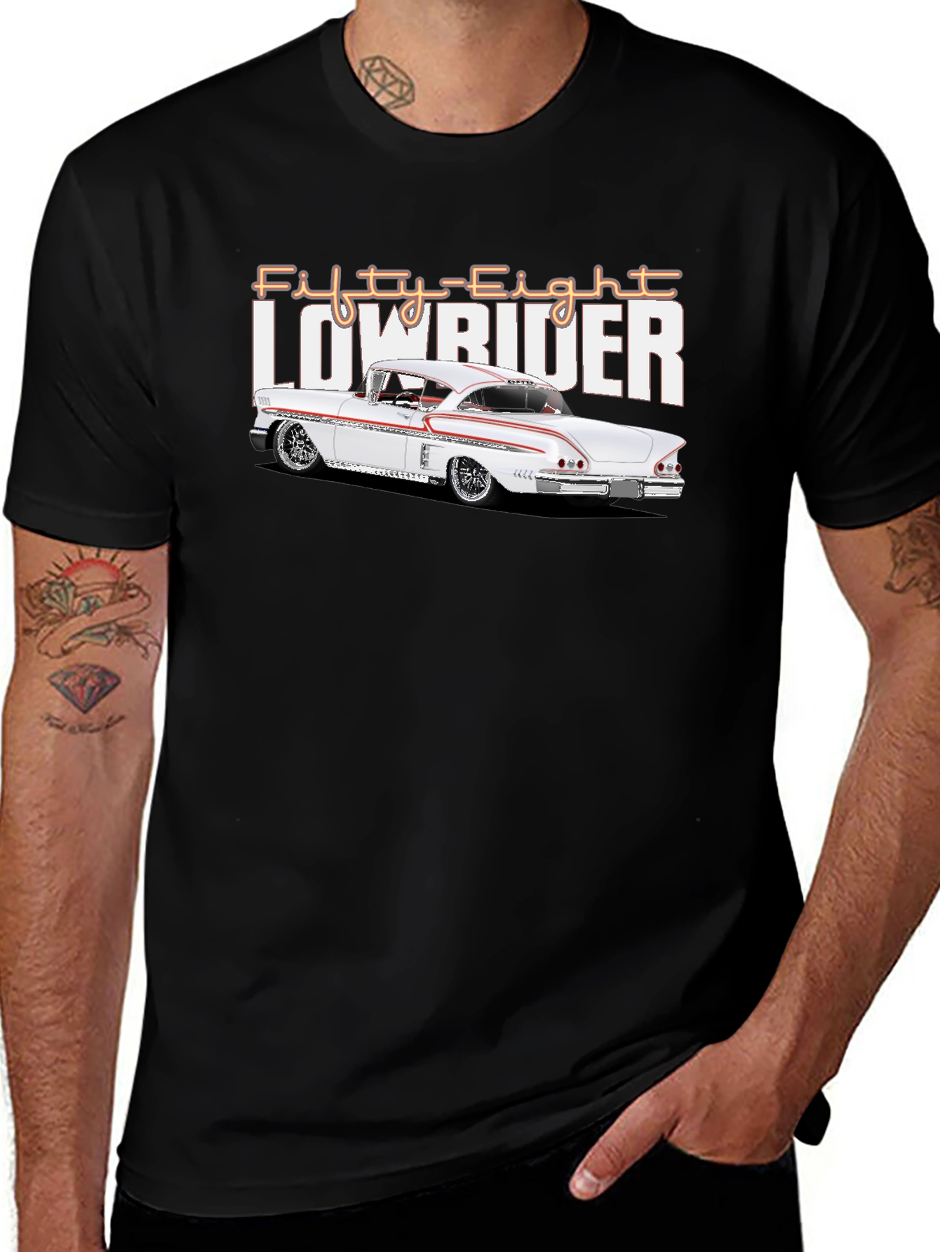 Variant 30 of Fifty-Eight Lowrider Graphic Tee