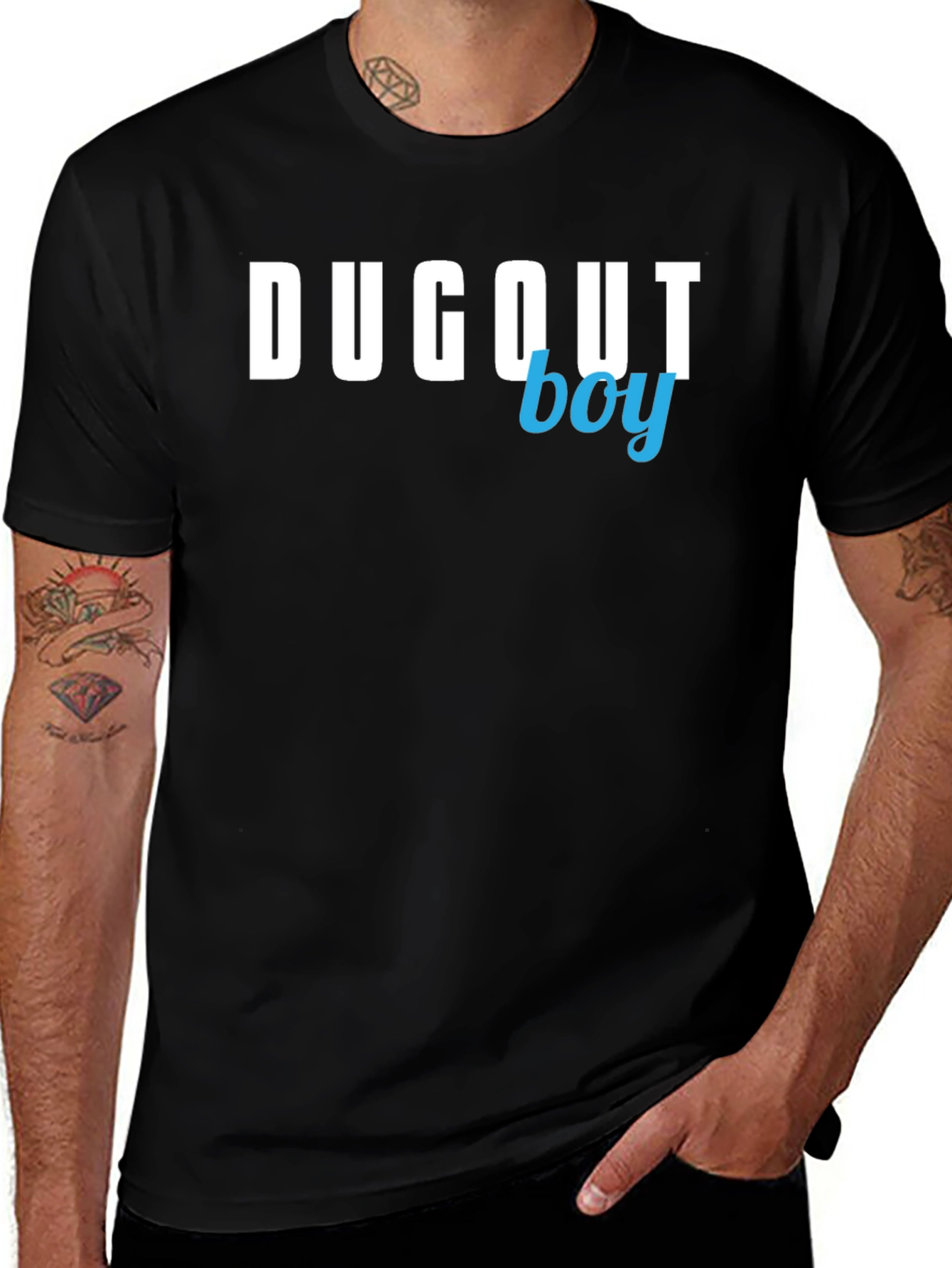 Dugout Boy Black T-Shirt