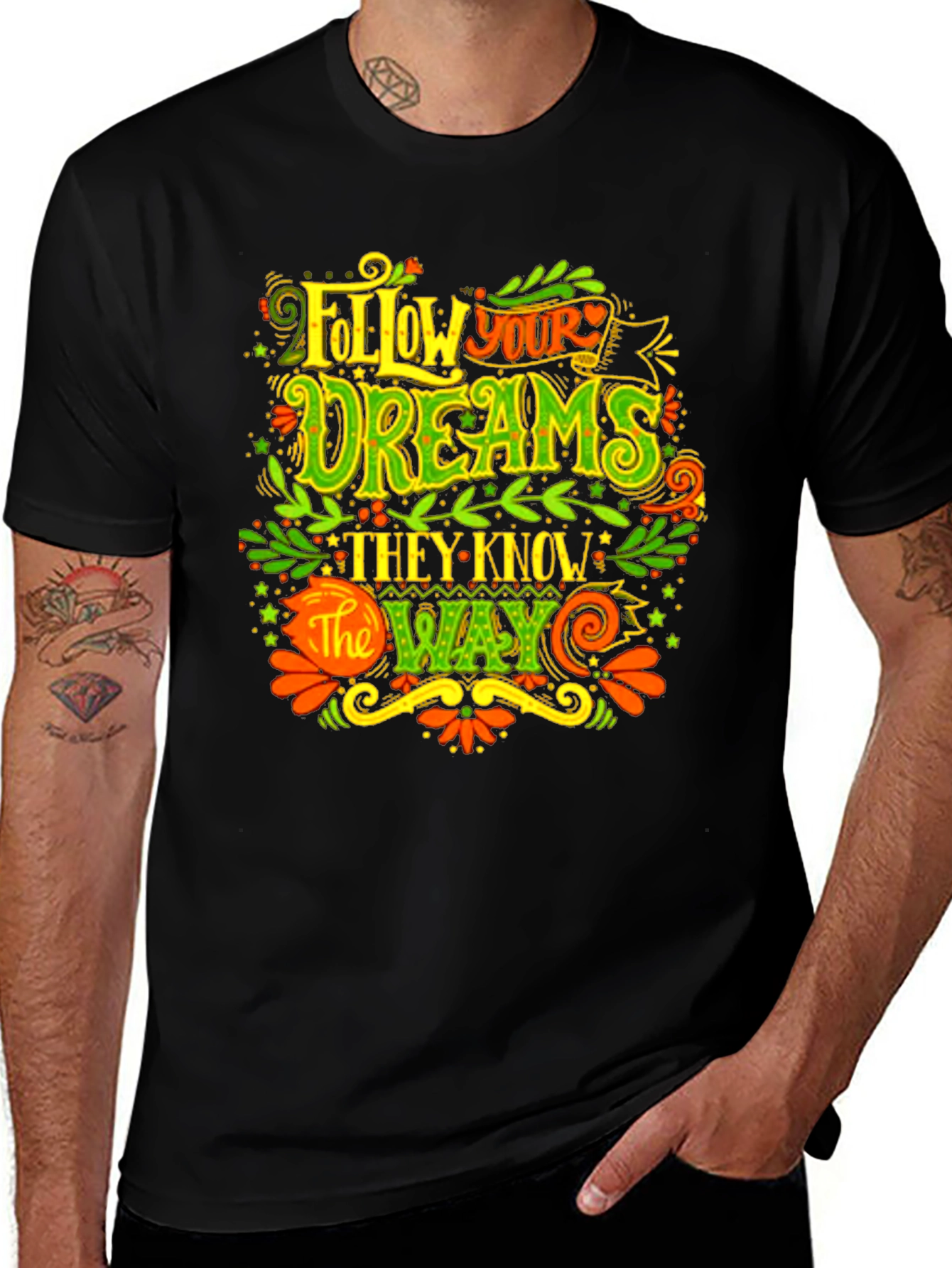 Variant 23 of Follow Your Dreams Graphic T-Shirt