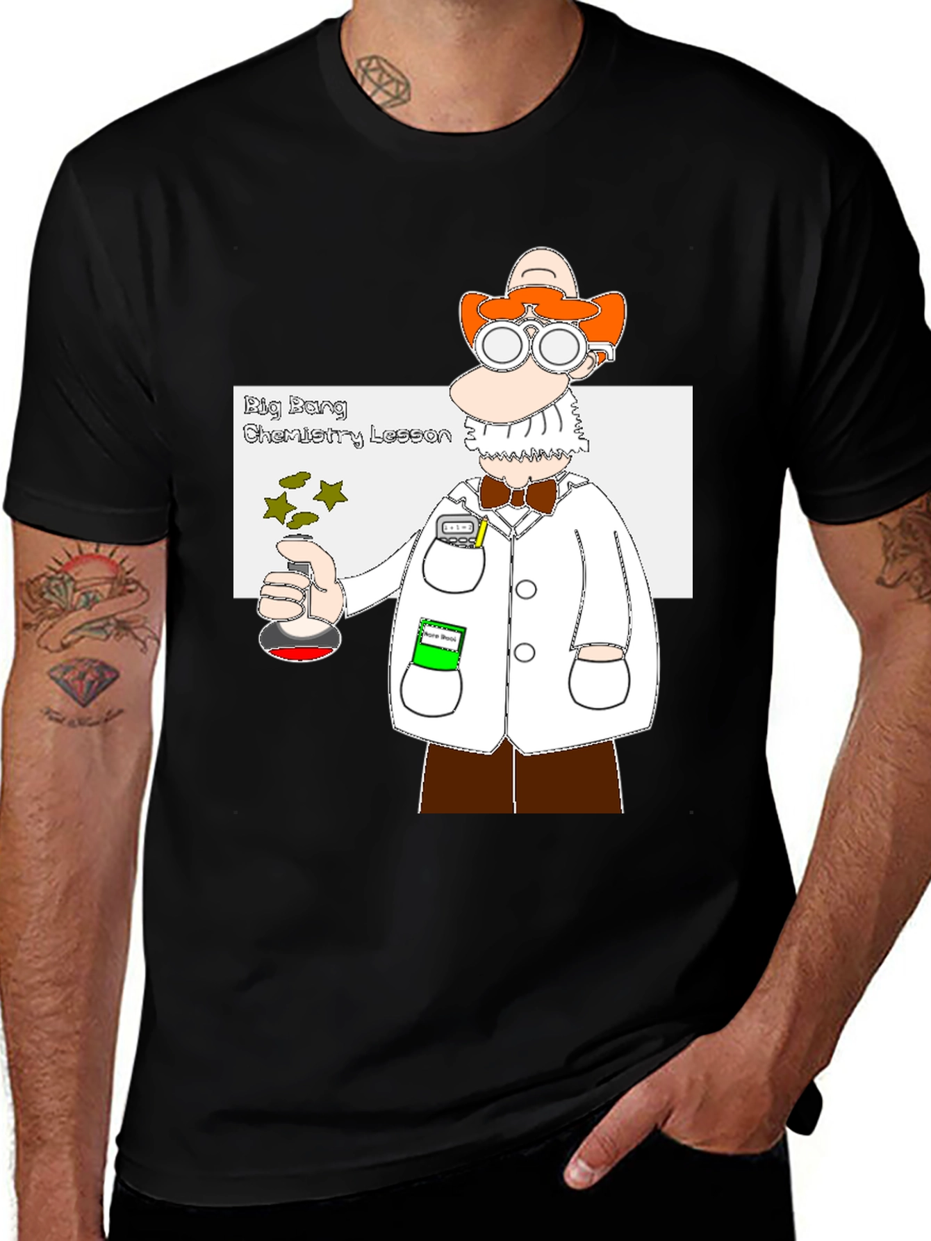 Variant 19 of Big Bang Chemistry Lesson T-Shirt