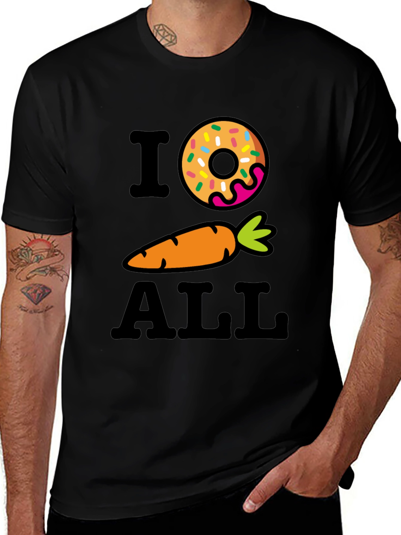 Variant 29 of I Donut Carrot All Graphic T-Shirt